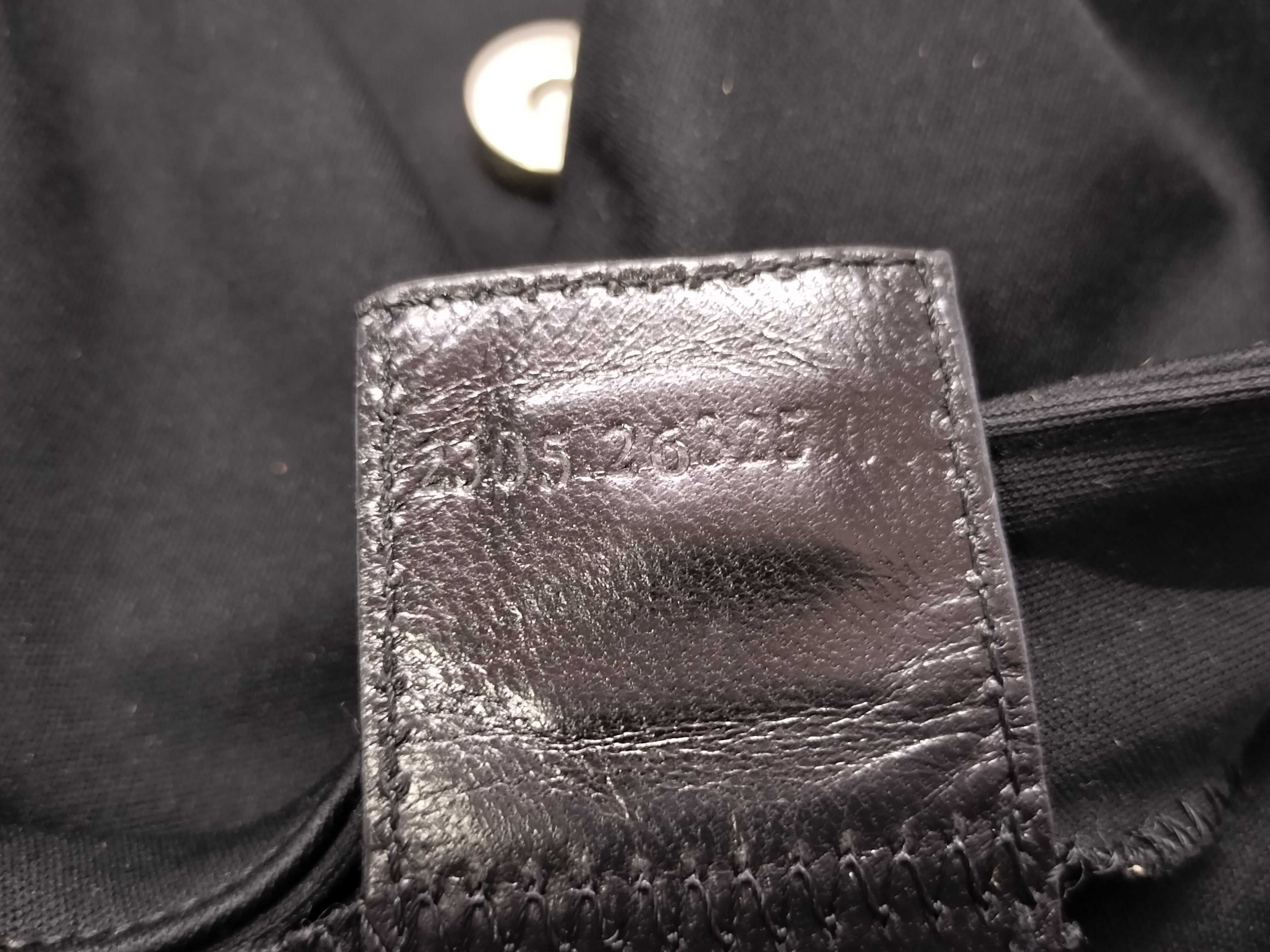 Mamma Fendi Zucca Mamma Bucket Canvas x Leather Shoulder Bag, Black, Approx. W27cm, Model Number Unknown. — view 9