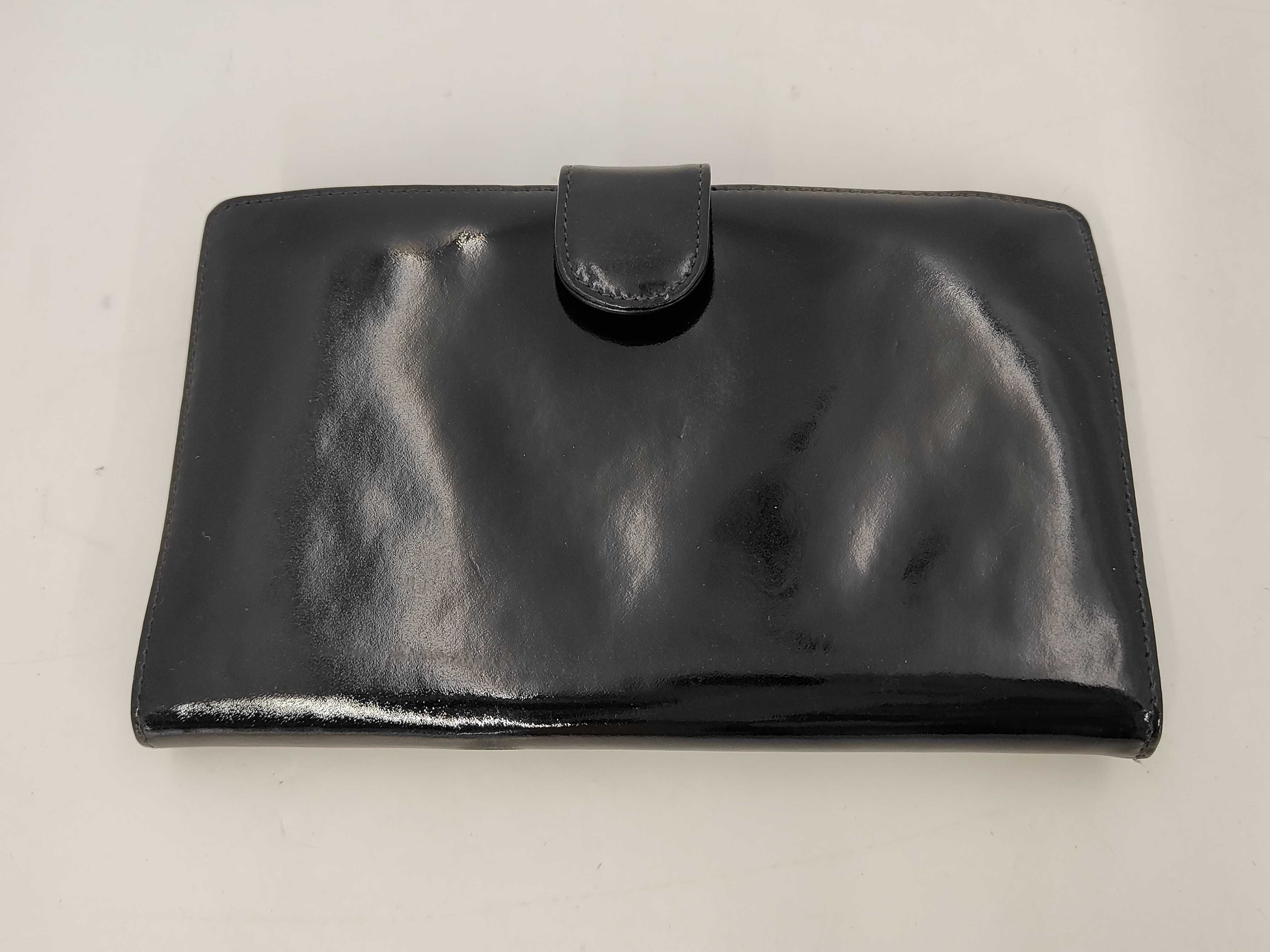 Coco Long Wallet, Clasp Closure, Enamel, Gold Hardware, Black, 5120531
