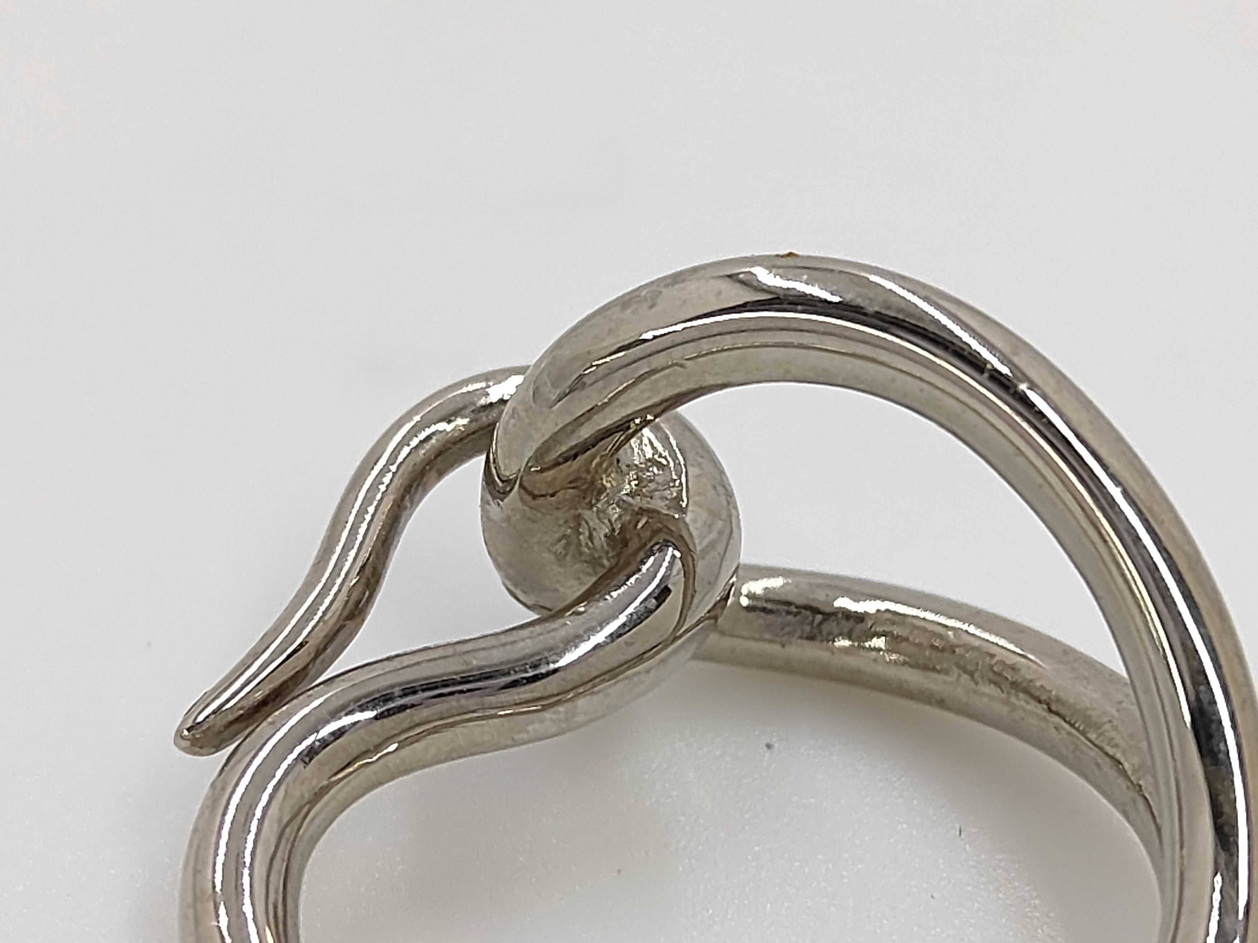 Scarf Ring Jumbo Silver Hardware Hermes Other Accessories — view 3