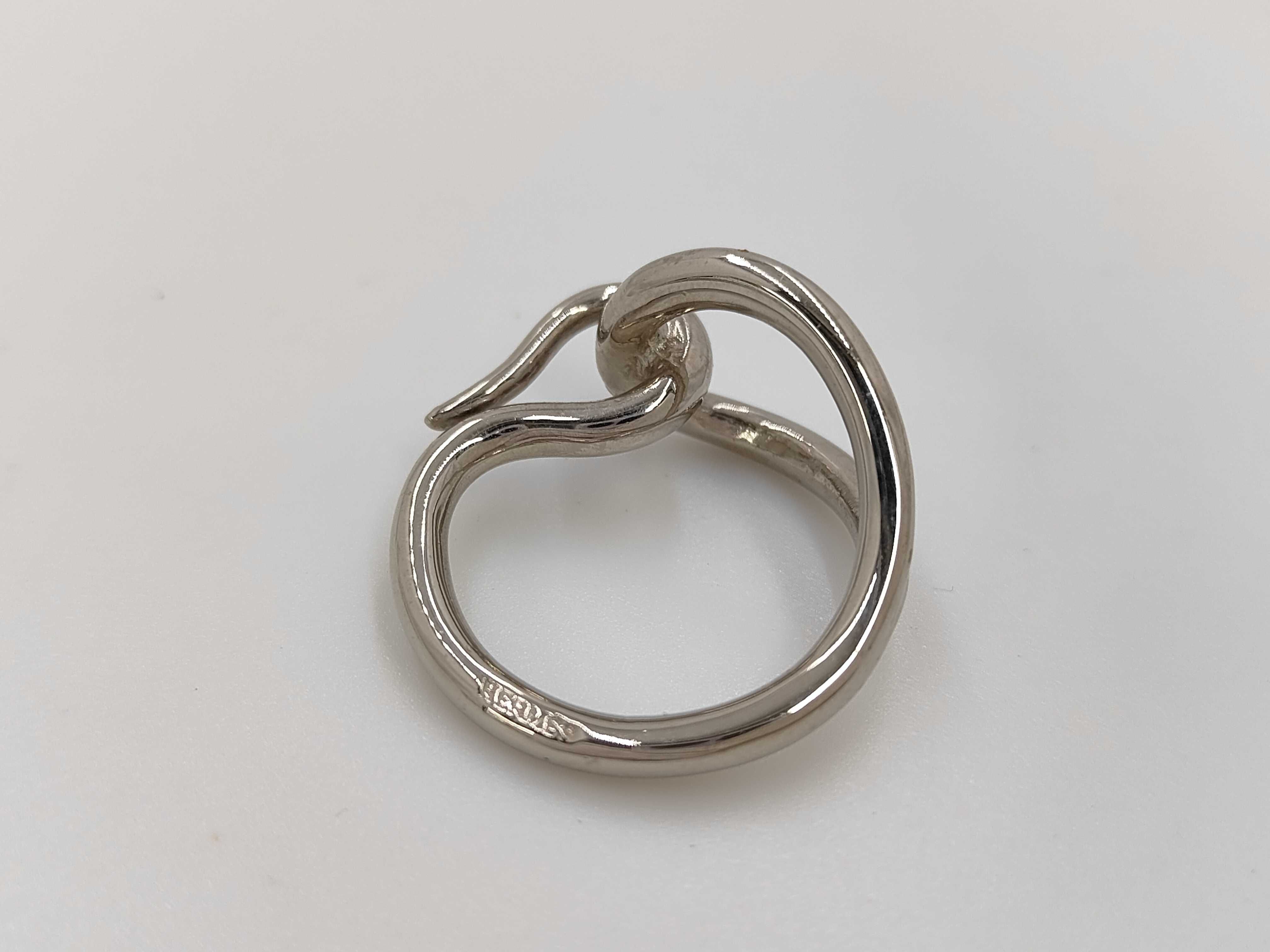 Scarf Ring Jumbo Silver Hardware Hermes Other Accessories — view 6