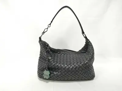 Intrecciato Bottega Veneta One-Shoulder Bag Handbag Leather Intrecciato Shoulder Bag