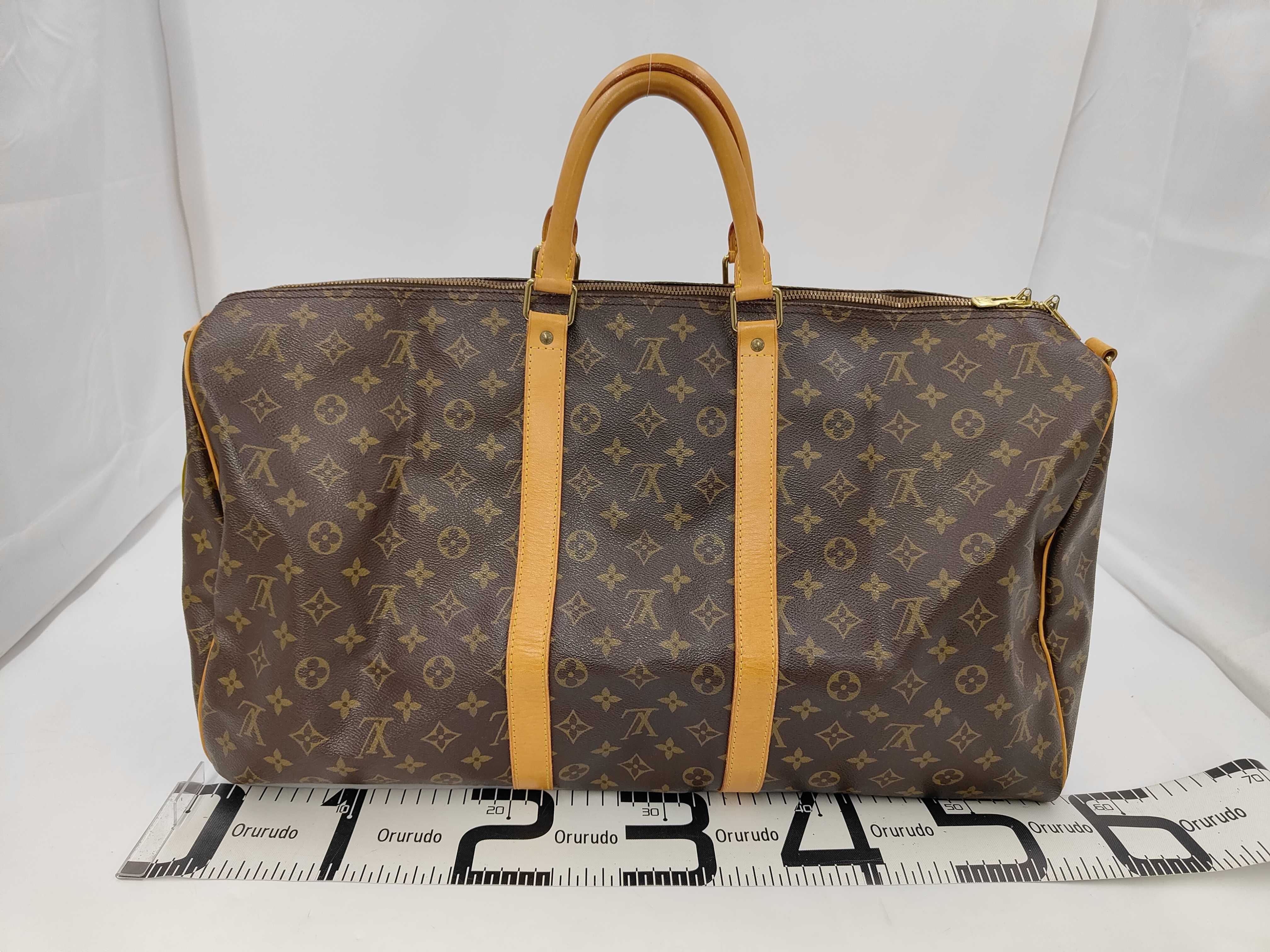Monogram M41414 Keepall Bandoulière 55 Boston Bag — view 2