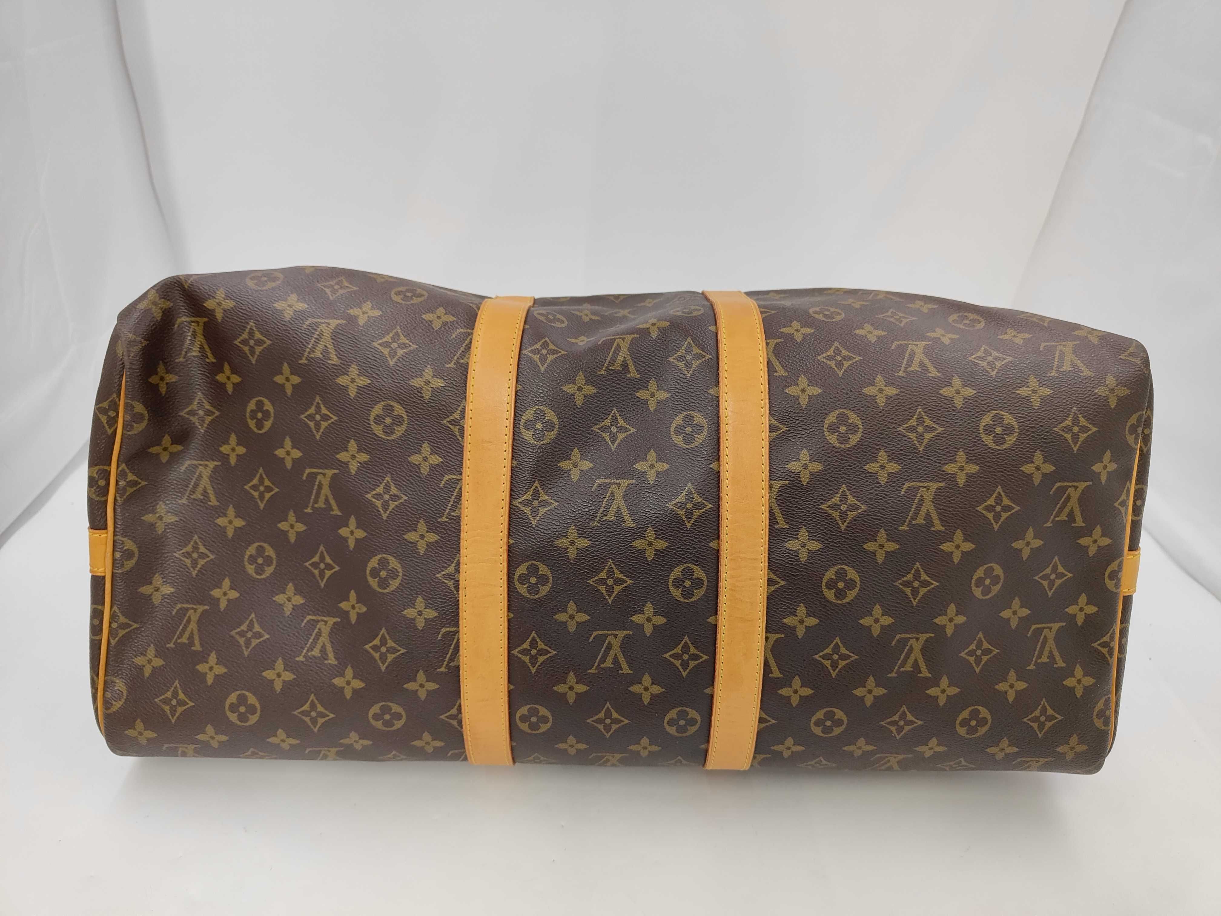 Monogram M41414 Keepall Bandoulière 55 Boston Bag — view 3