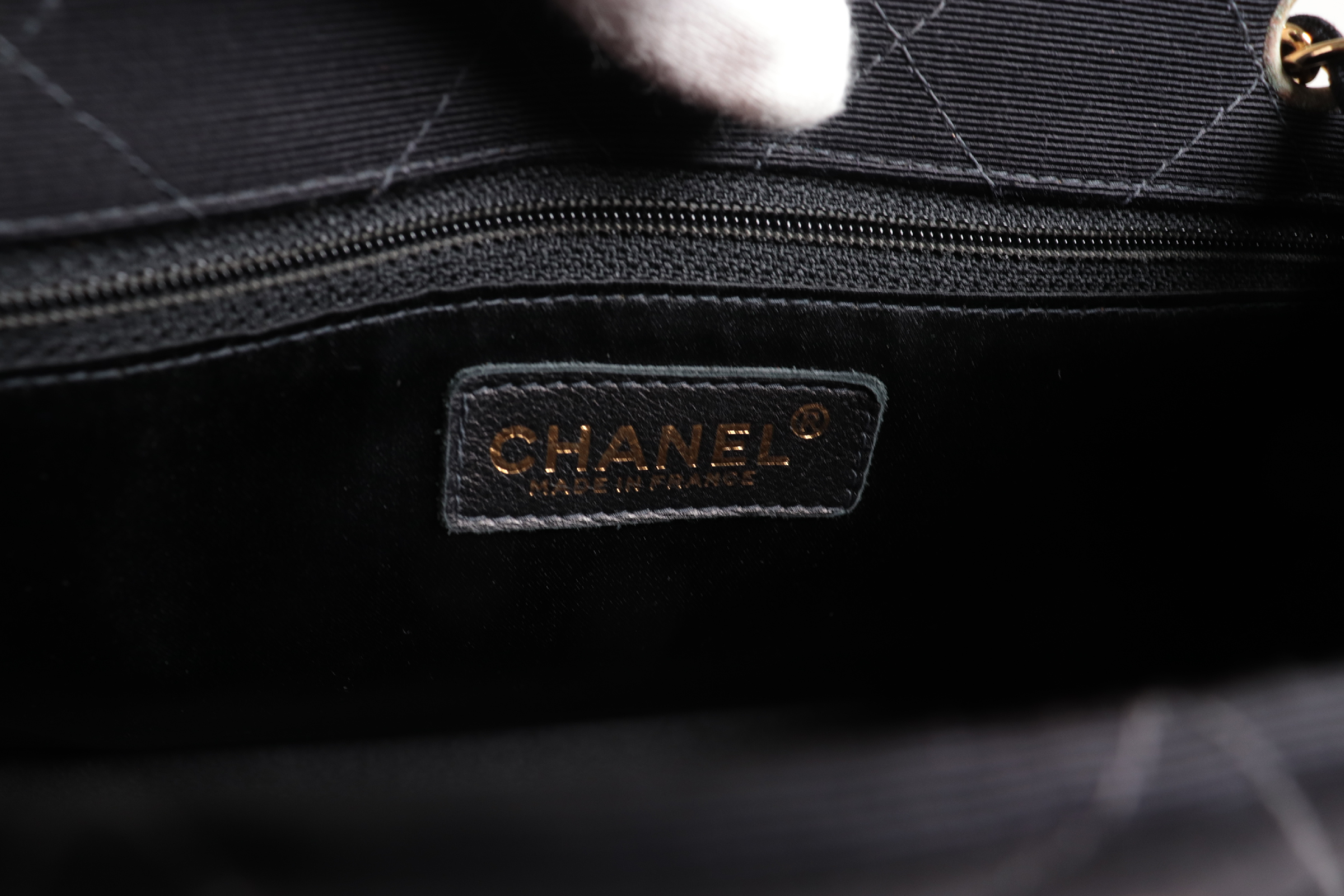 Coco Mark Canvas Chain Handbag (Serial No. 5) — view 8
