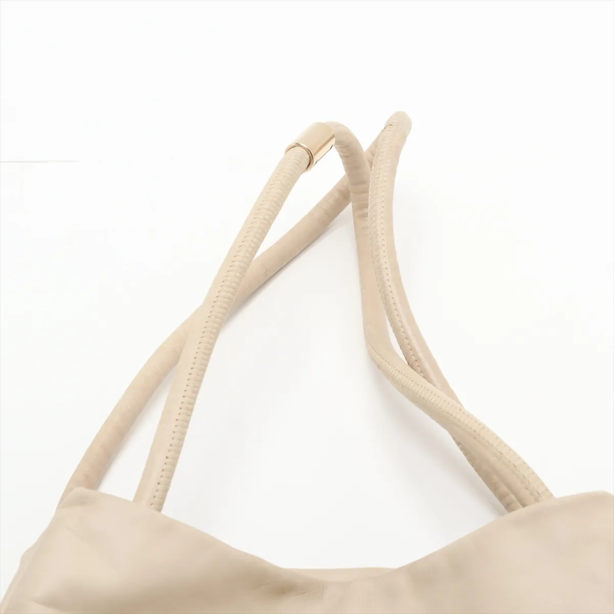 Camellia Lambskin Tote Bag Beige Gold Hardware 7984149 No. 7 — view 6