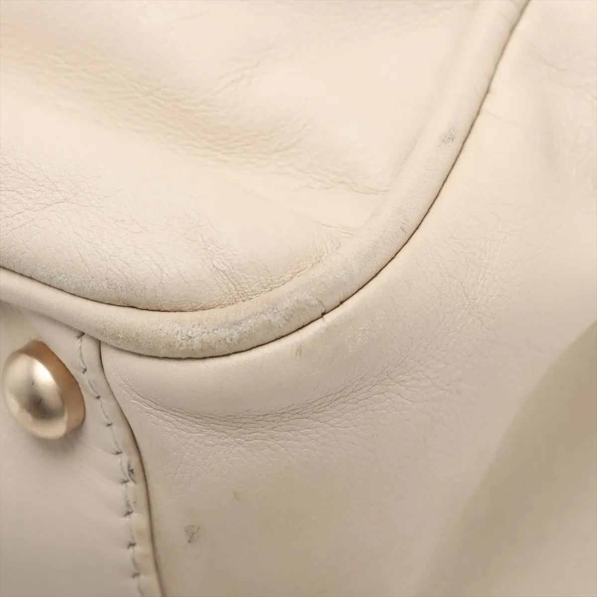 Camellia Lambskin Tote Bag Beige Gold Hardware 7984149 No. 7 — view 10