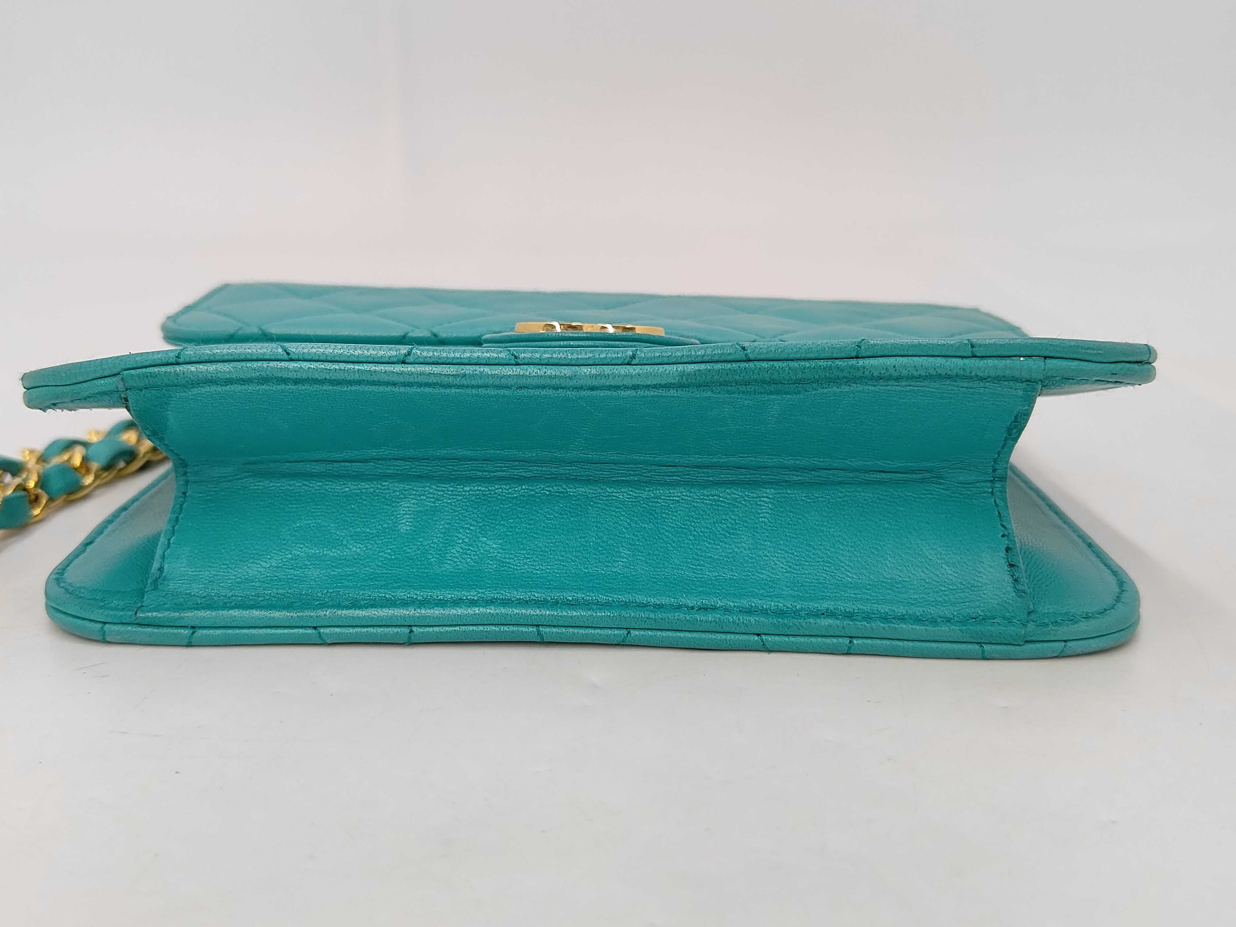 Matelassé Chain Shoulder Bag, Lambskin Shoulder Bag — view 8