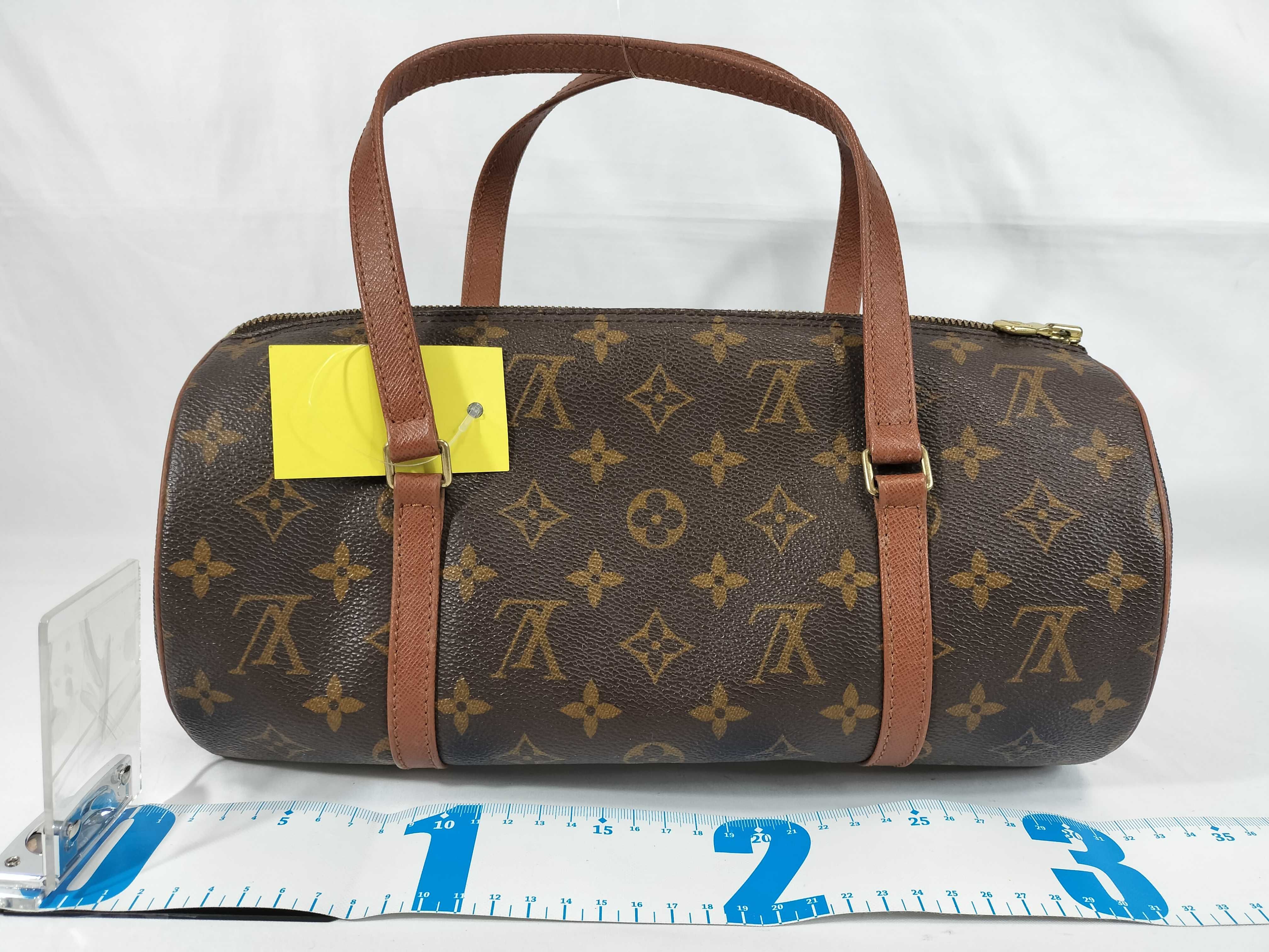 Monogram Old Papillon 1998 Model M51365 Handbag with Pouch — view 2