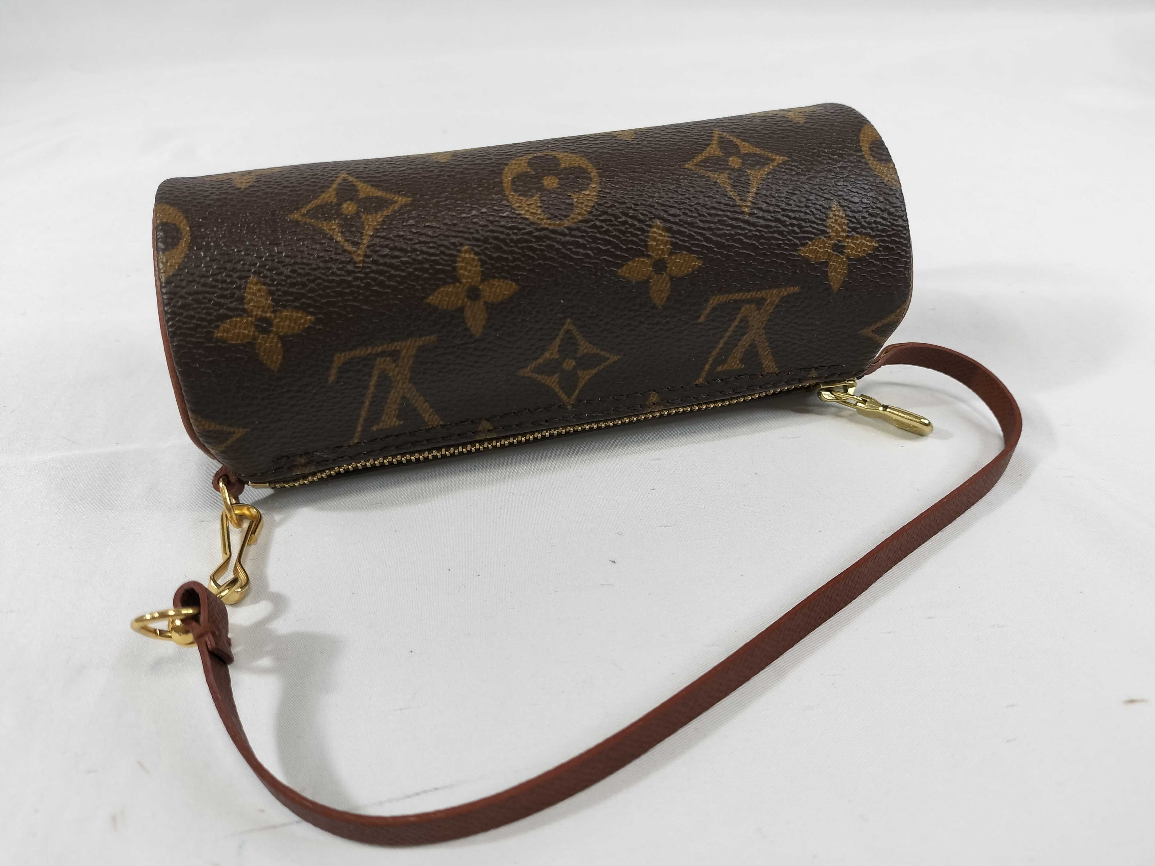 Monogram Old Papillon 1998 Model M51365 Handbag with Pouch — view 15