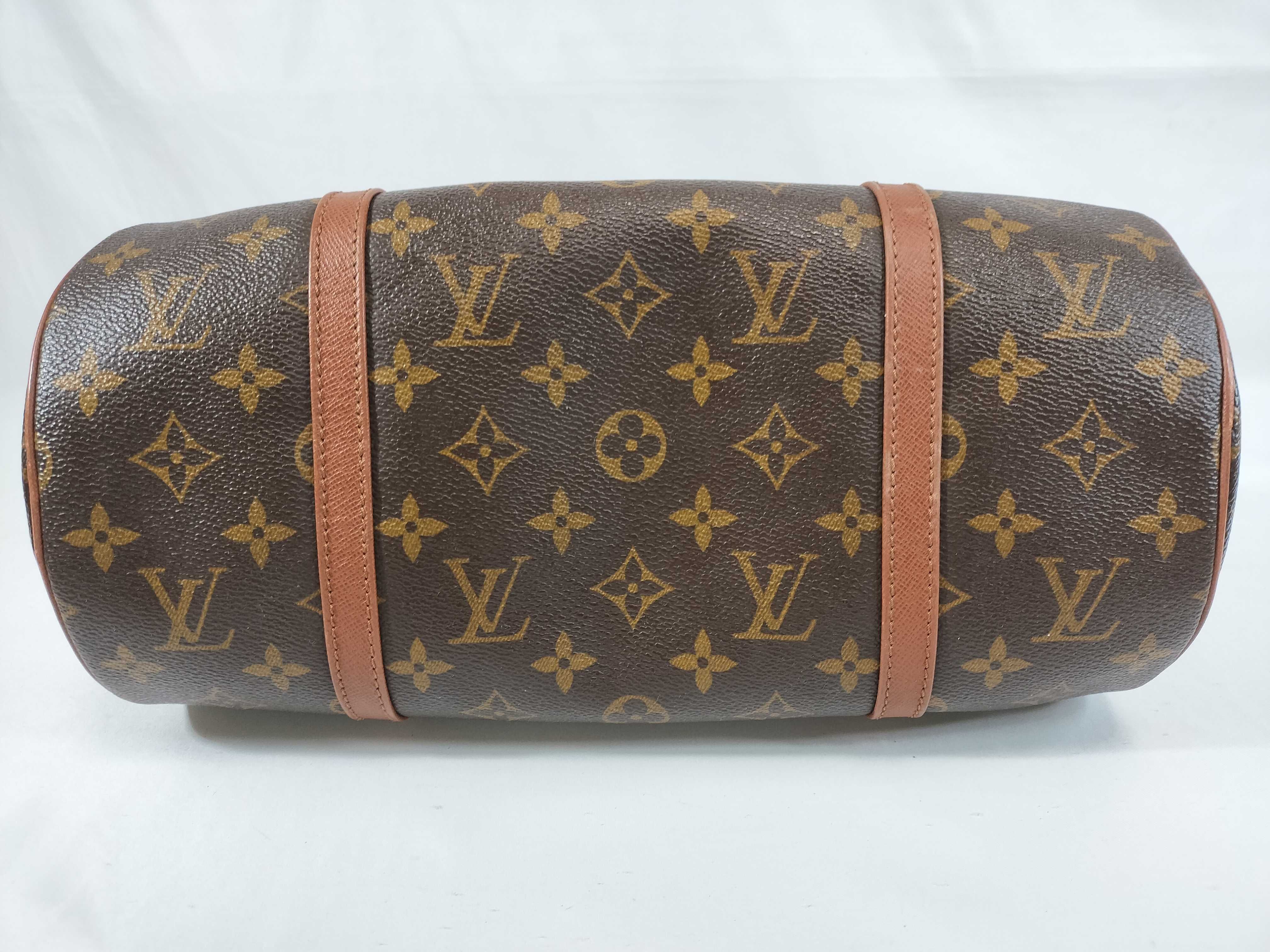 Monogram Old Papillon 1998 Model M51365 Handbag with Pouch — view 8