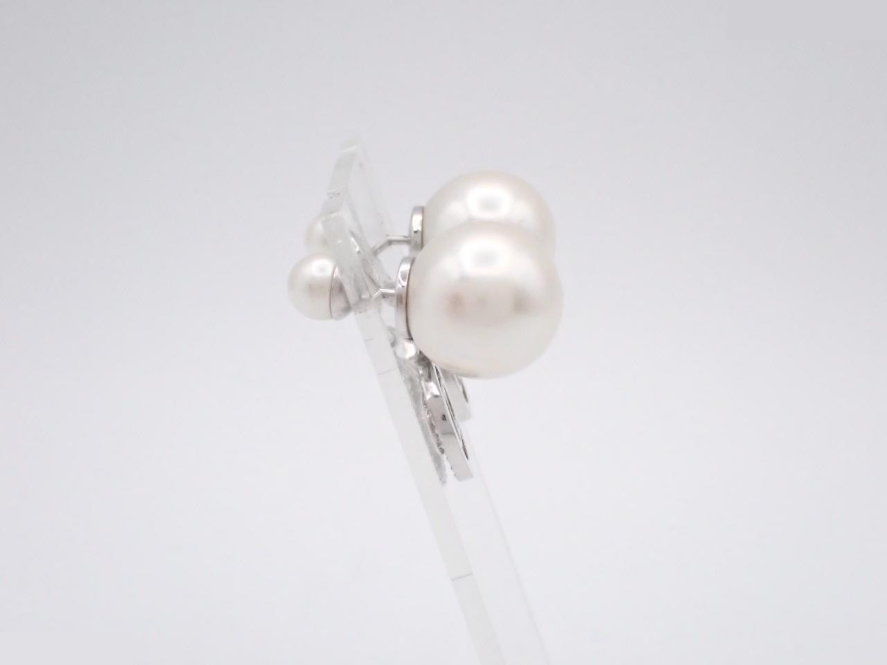 Silver earrings — view 3