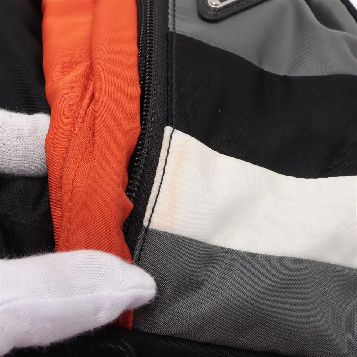 Tessuto Nylon Body Bag Black — view 11