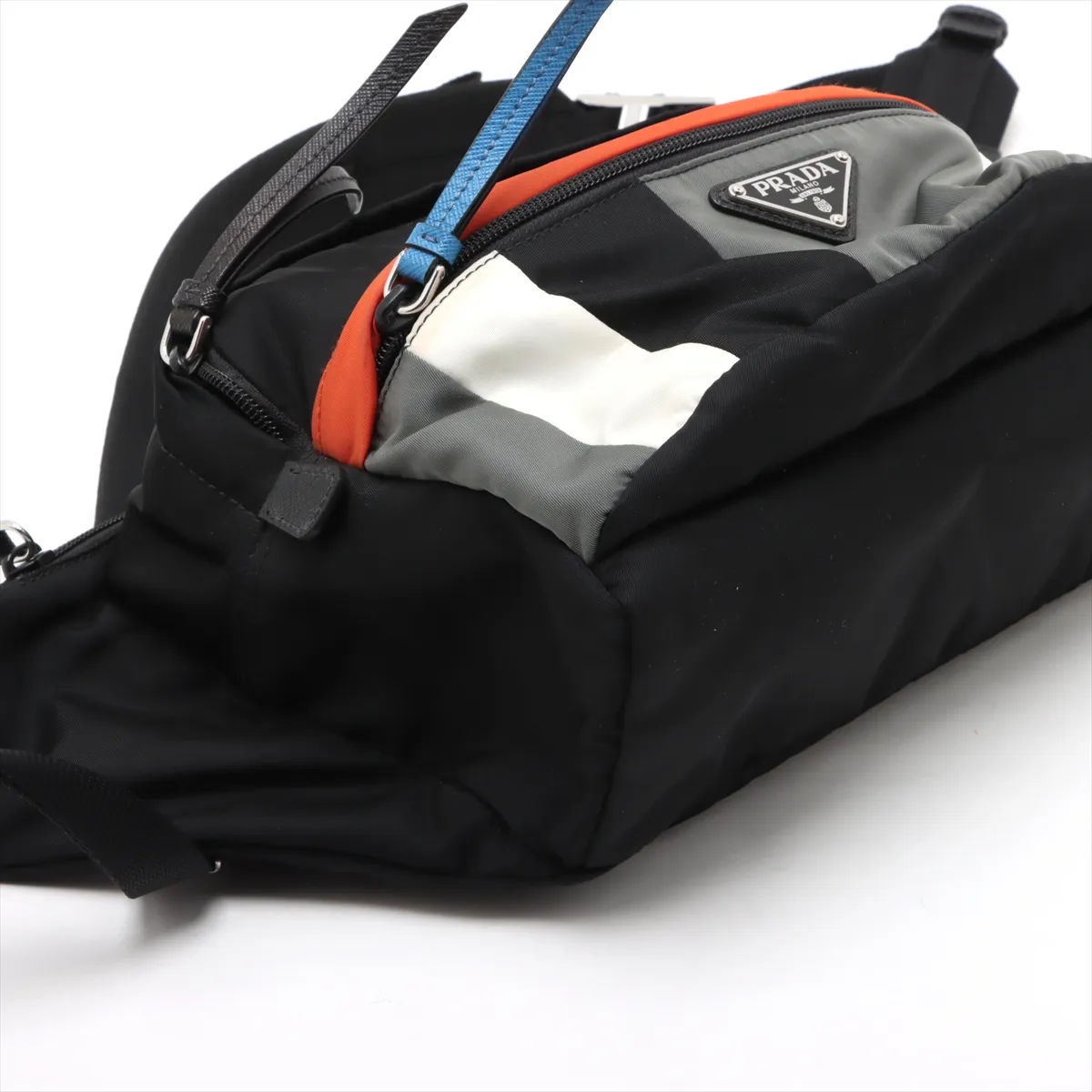 Tessuto Nylon Body Bag Black — view 4