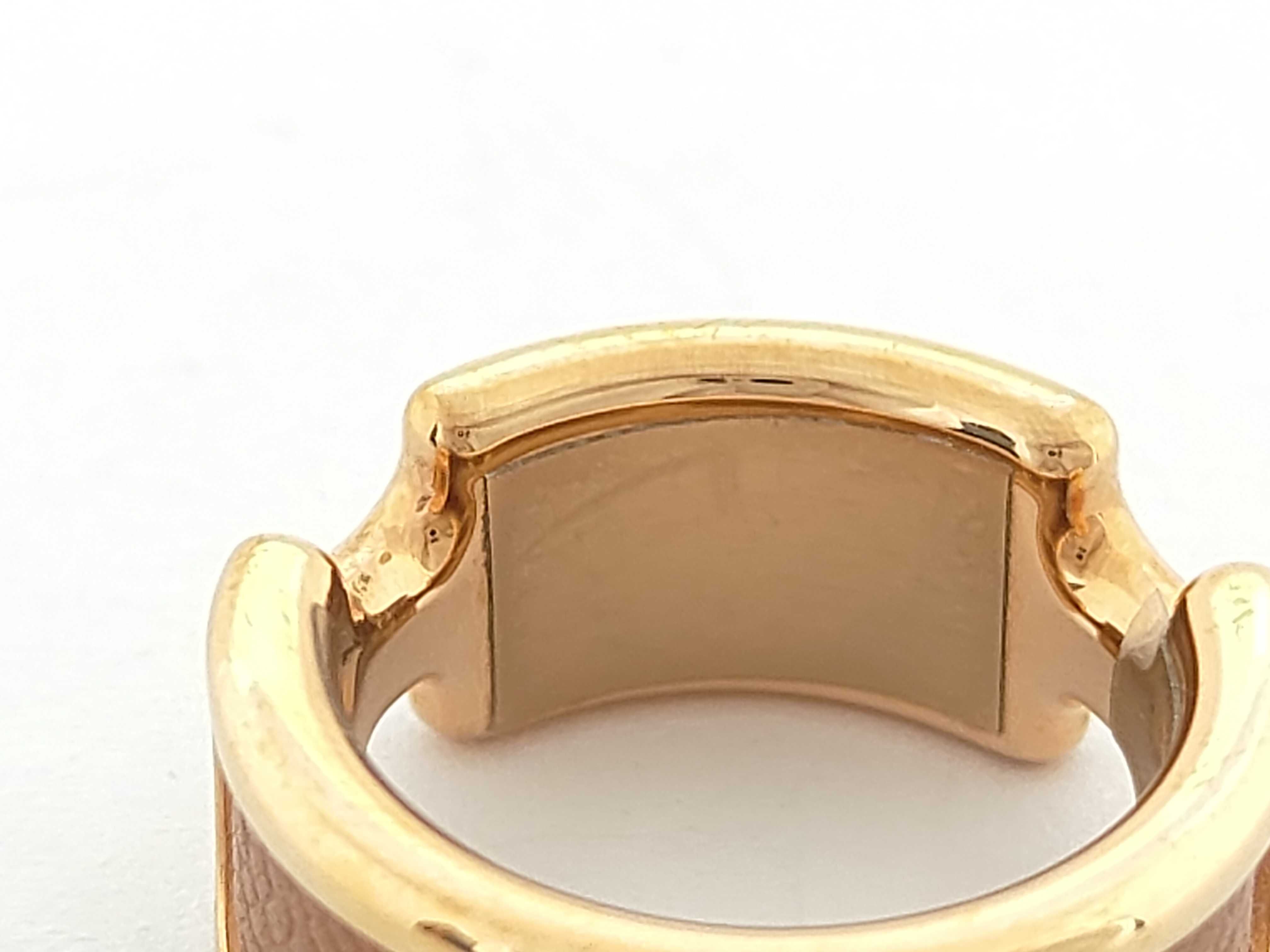 Olympus Ring PM "XS size" Gold x Pink Gold 6.0g Ring — view 7