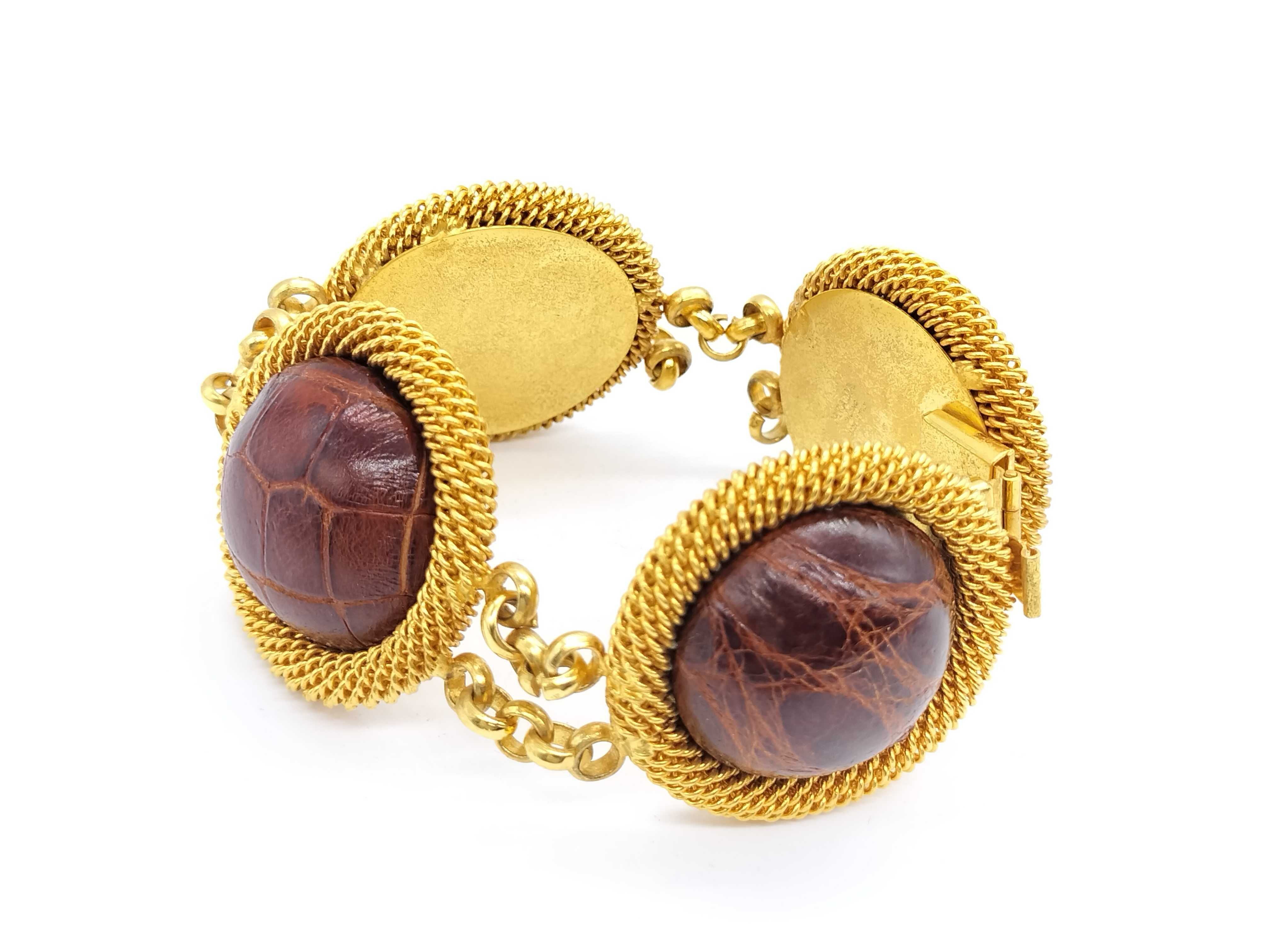 Leather Circle Bracelet/Earring Set - Accessory Roundup (Accessories) — view 8