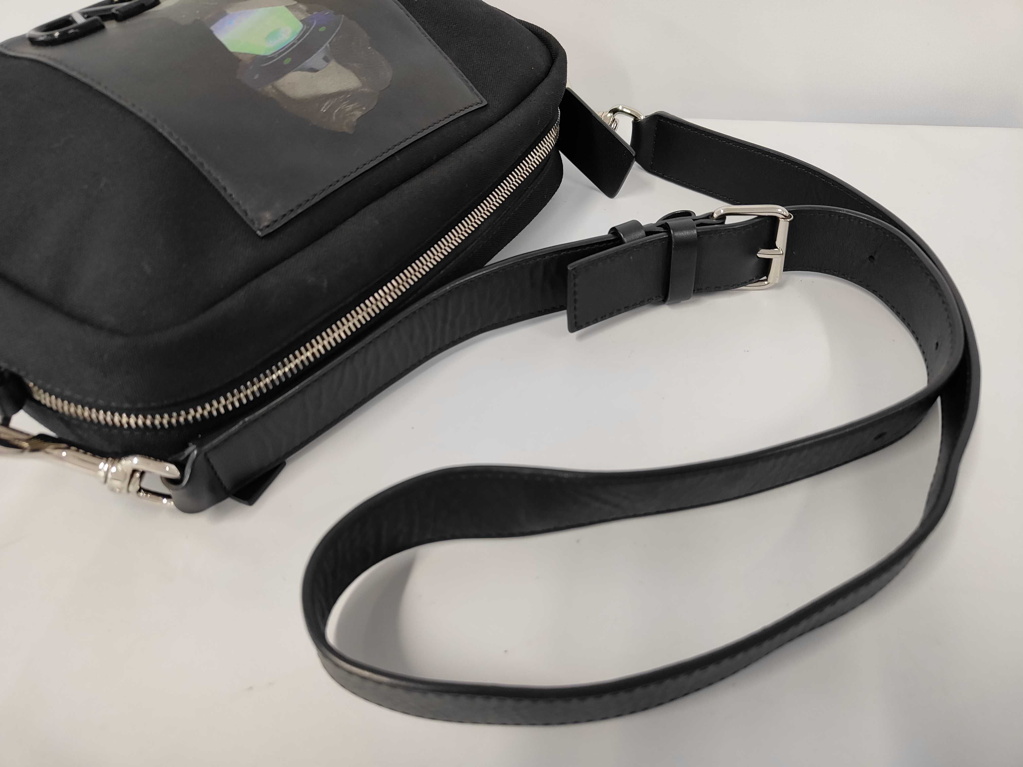Time Traveller Crossbody Bag, Black Shoulder Bag — view 3