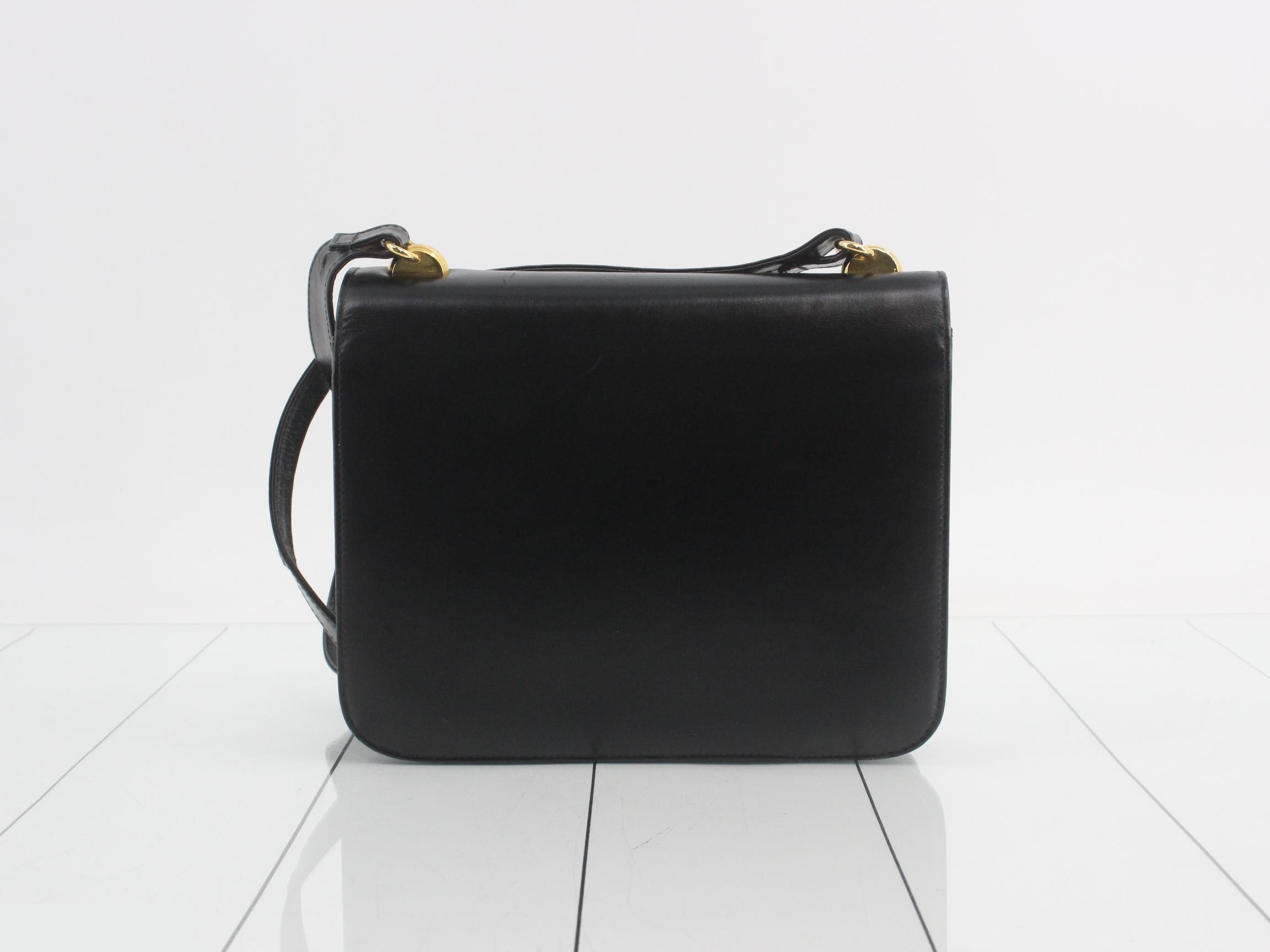 Vintage Leather Shoulder Bag — view 2