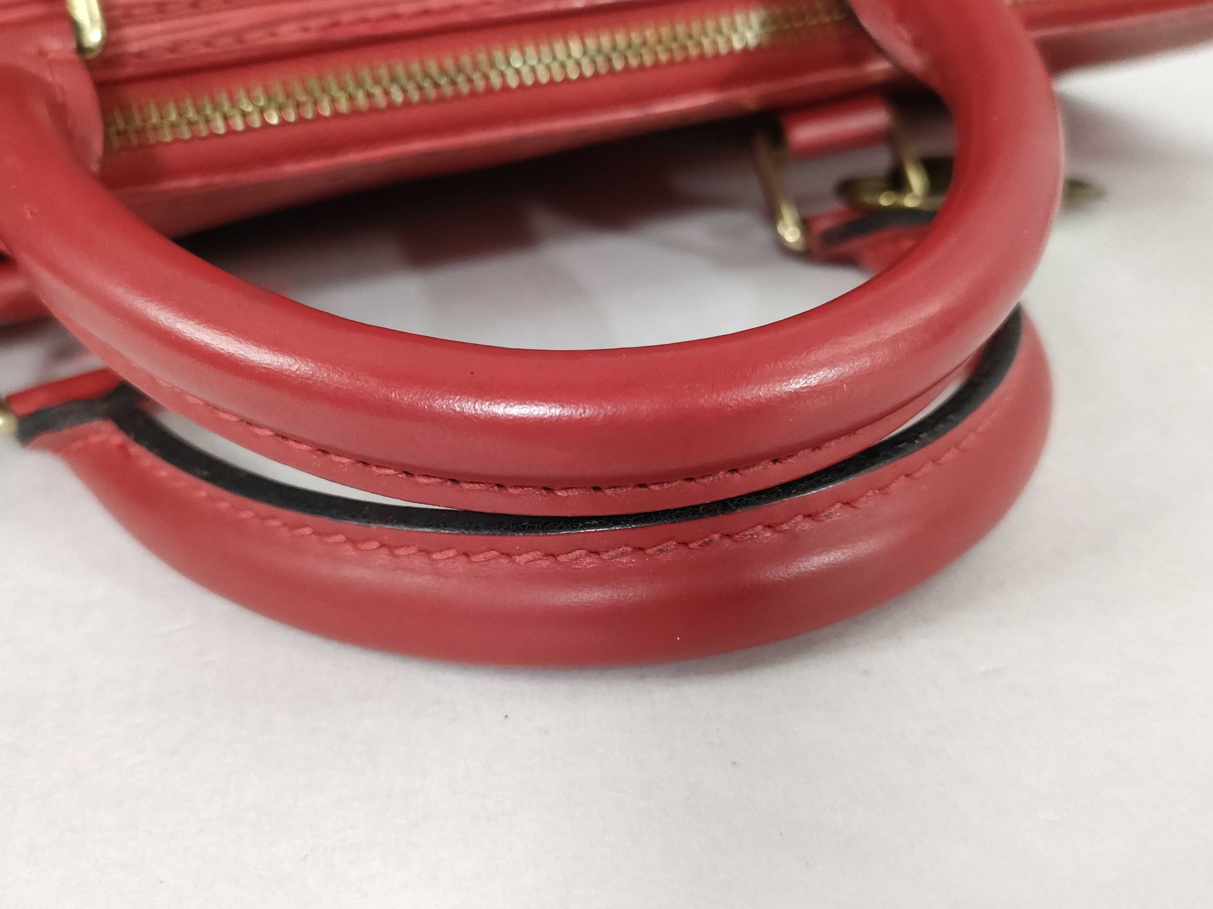 Epi Speedy 30 Epi Red Handbag — view 4