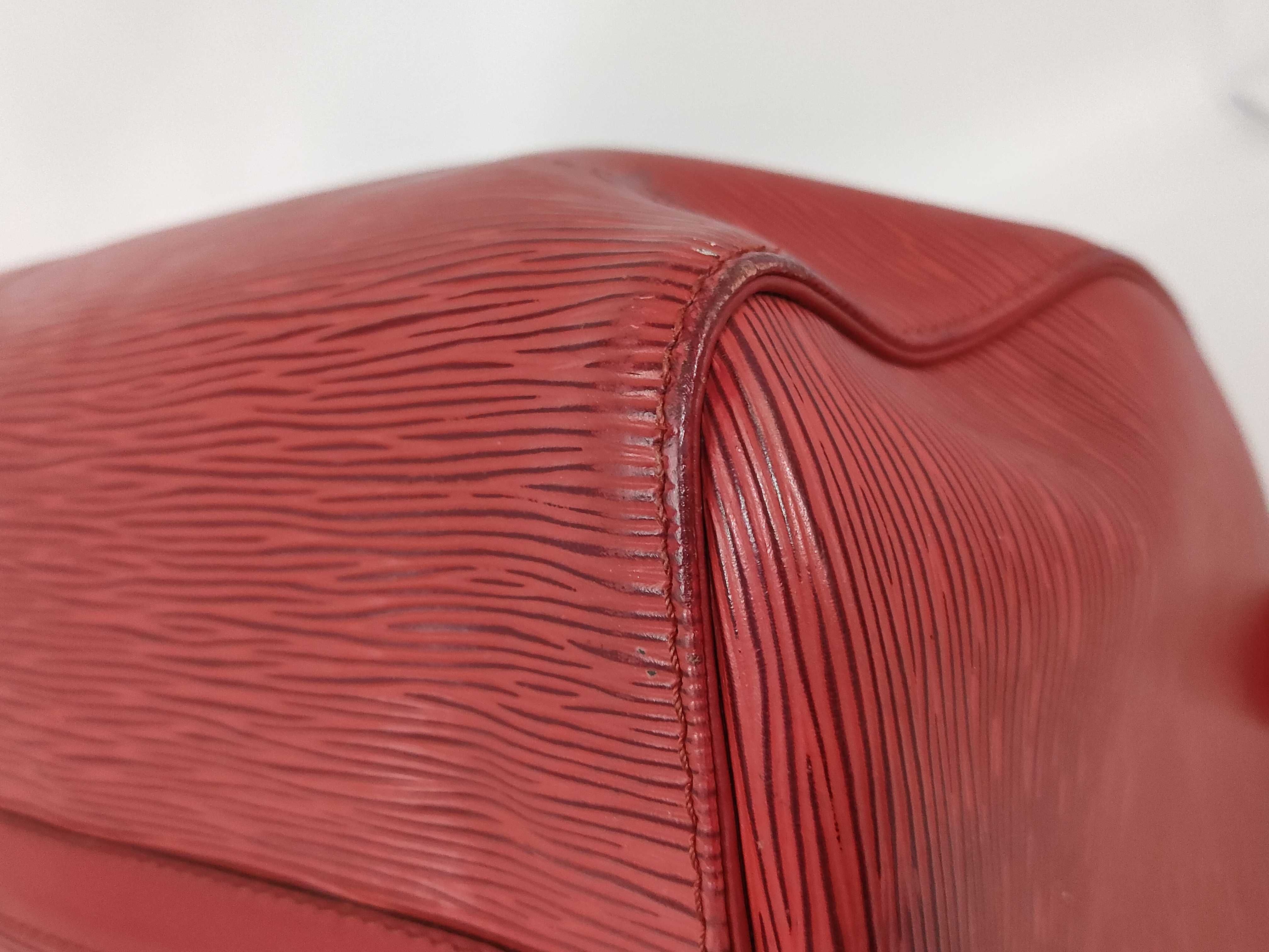 Epi Speedy 30 Epi Red Handbag — view 6