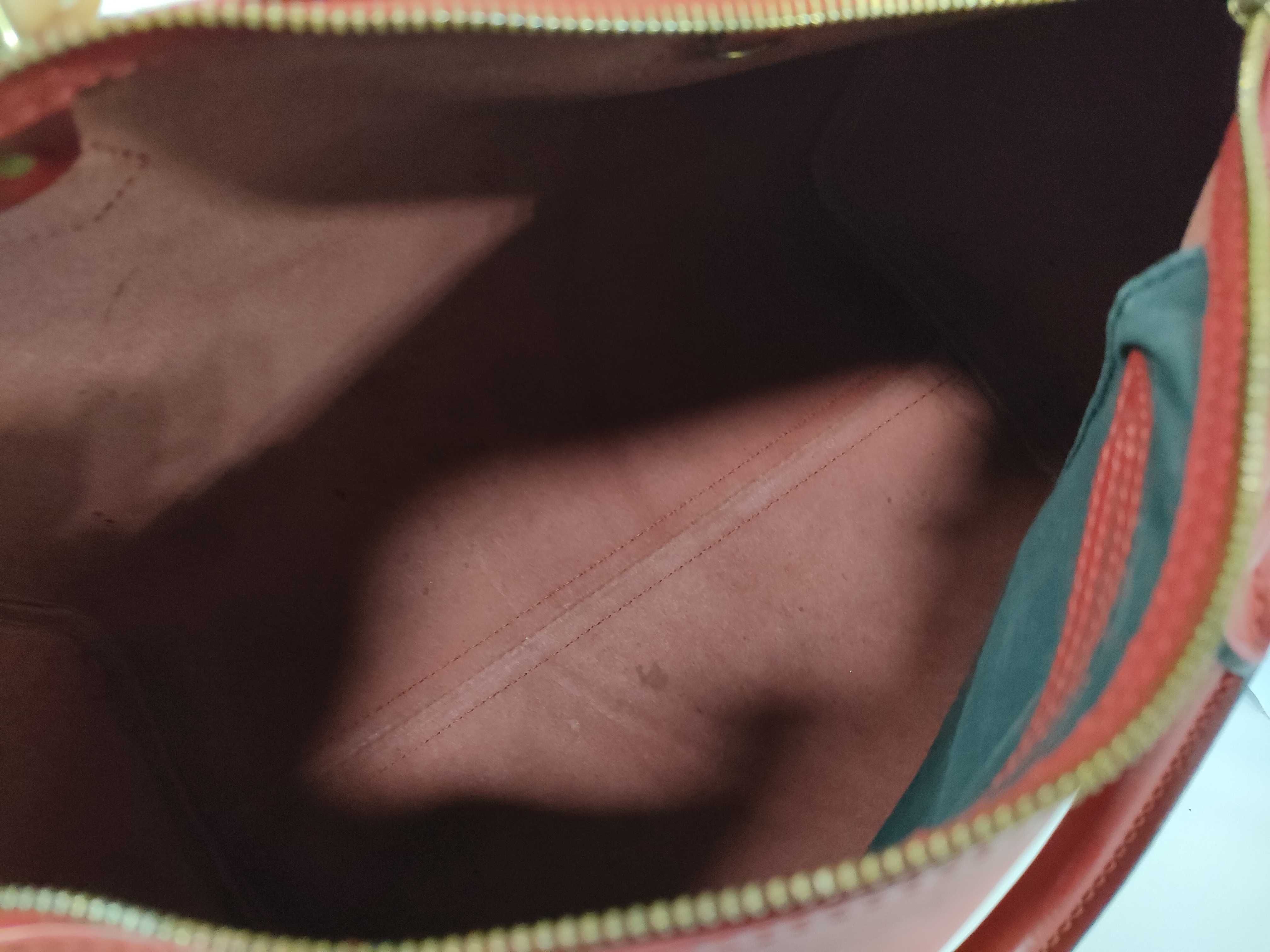 Epi Speedy 30 Epi Red Handbag — view 9