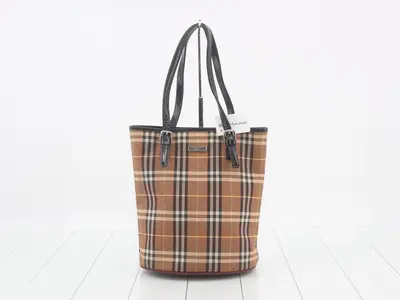 Blue Label Bucket Tote Bag