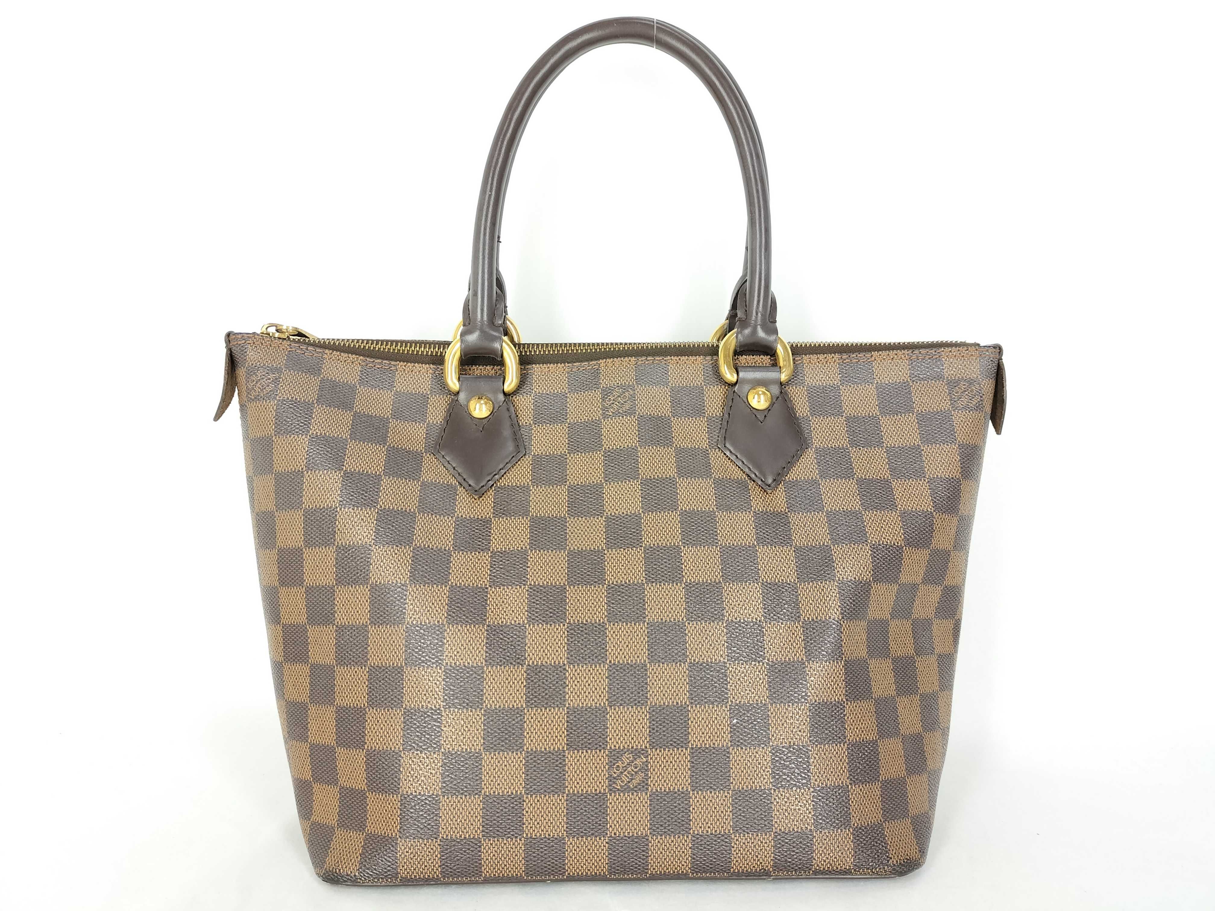 Damier Saleya PM N51183 (Serial number unknown) Brown Tote Bag