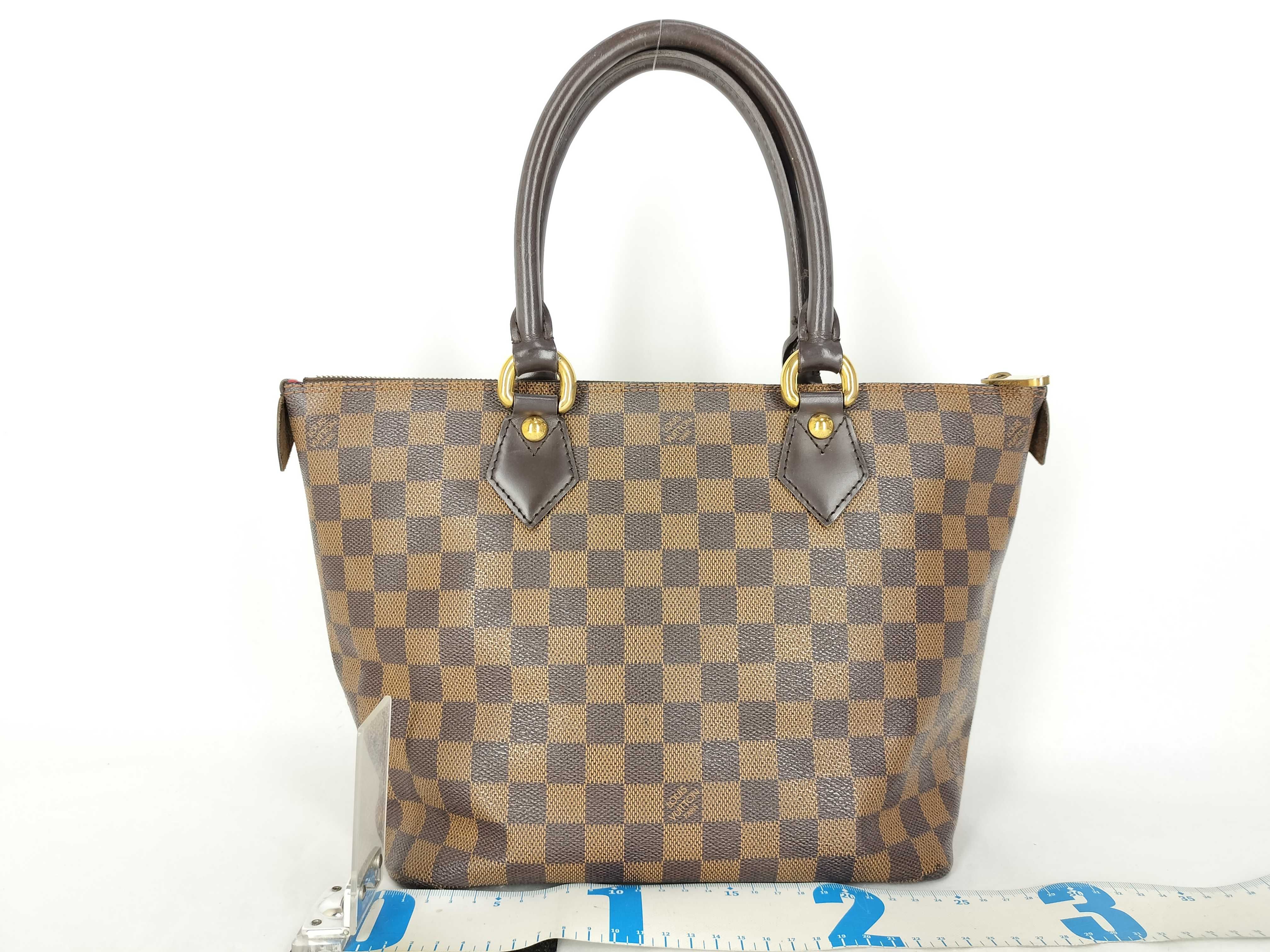 Damier Saleya PM N51183 (Serial number unknown) Brown Tote Bag — view 2