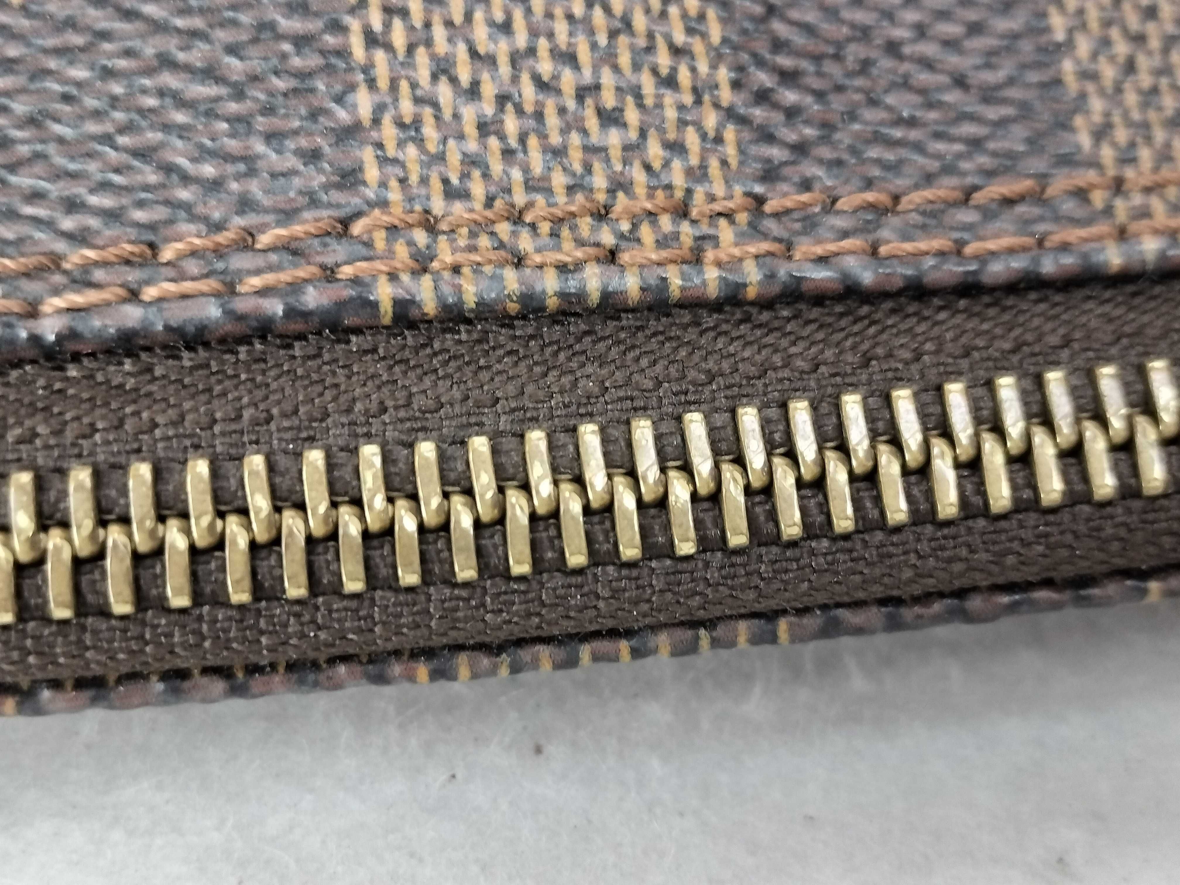 Damier Saleya PM N51183 (Serial number unknown) Brown Tote Bag — view 6