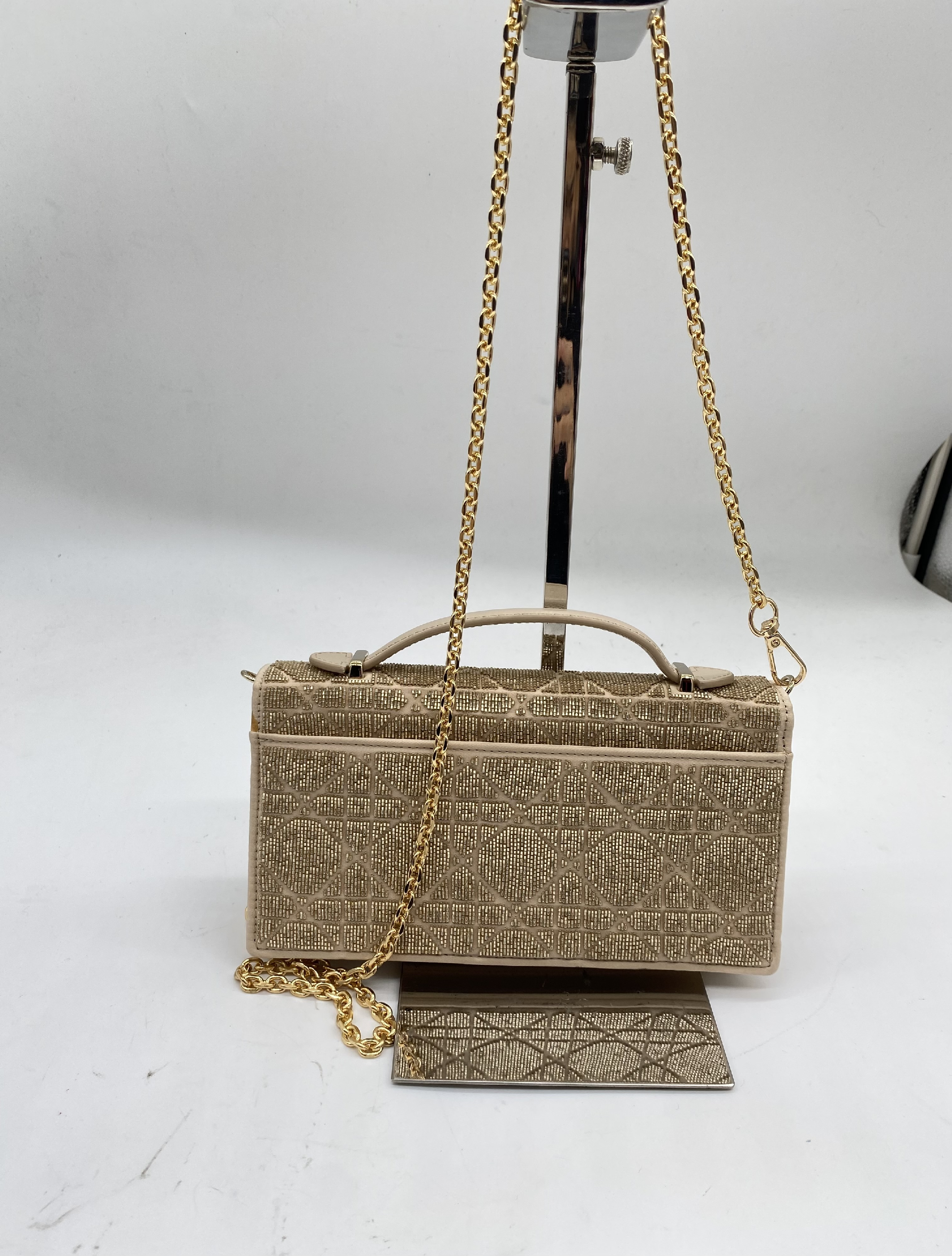 Cannage motif shoulder bag — view 2