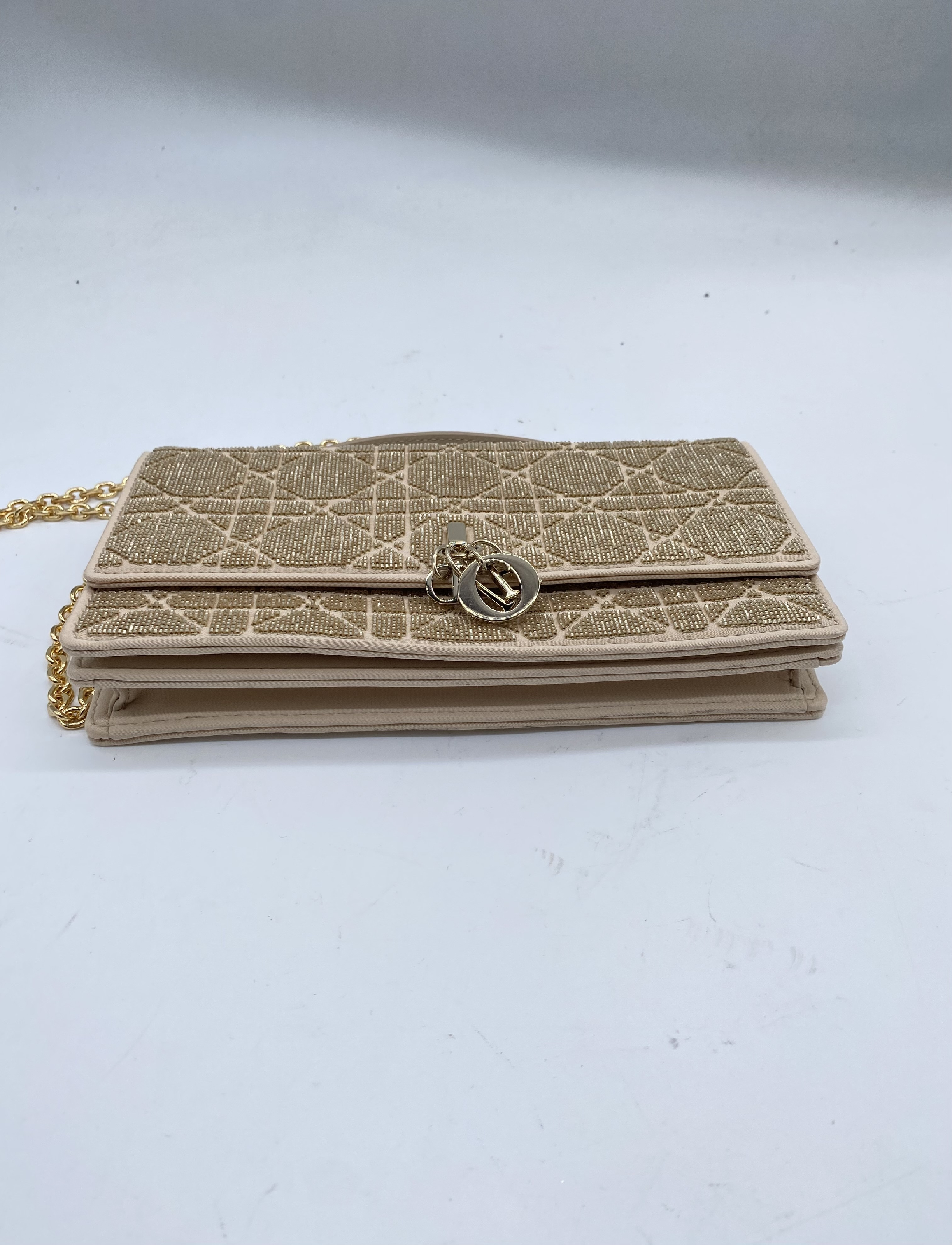 Cannage motif shoulder bag — view 4