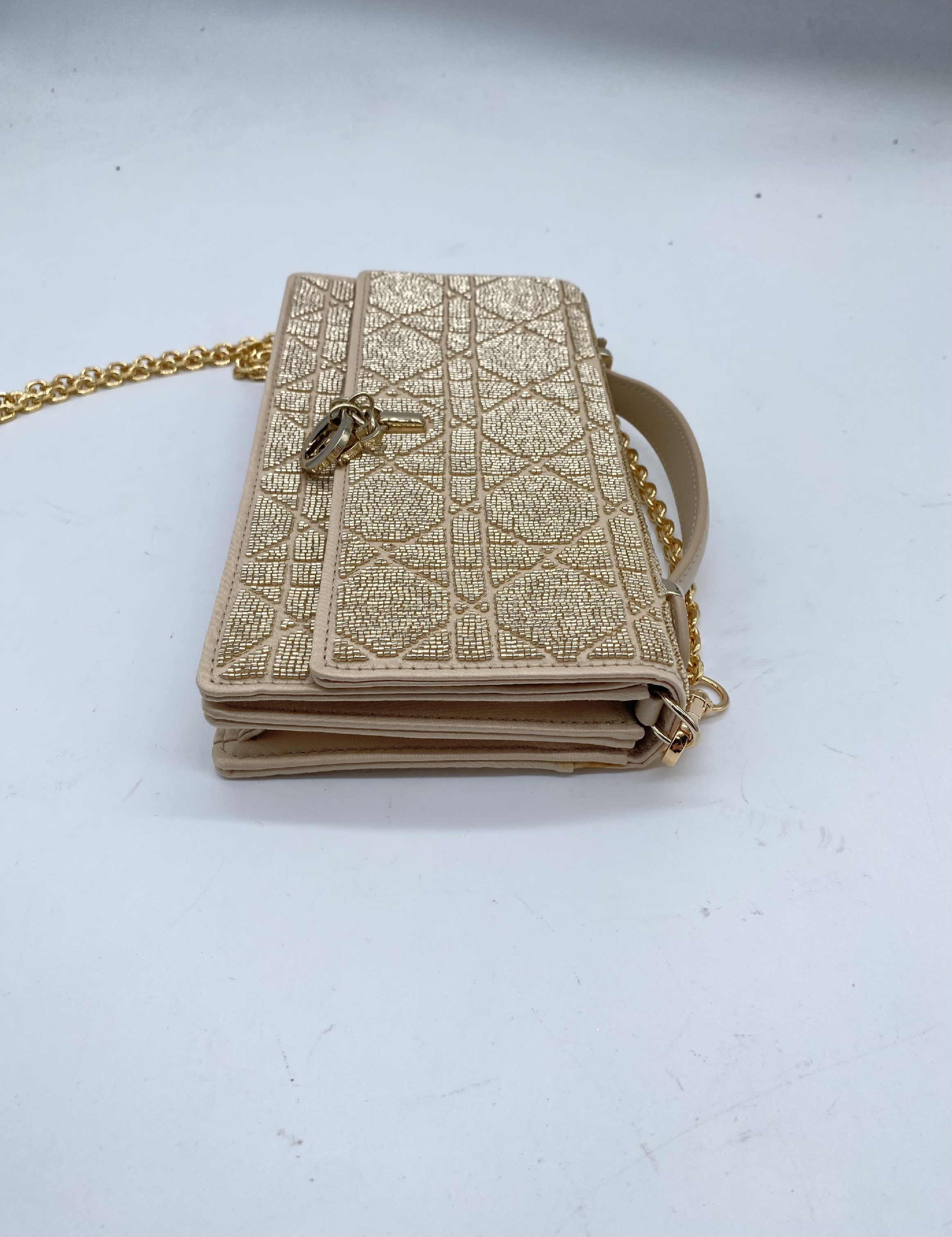 Cannage motif shoulder bag — view 5