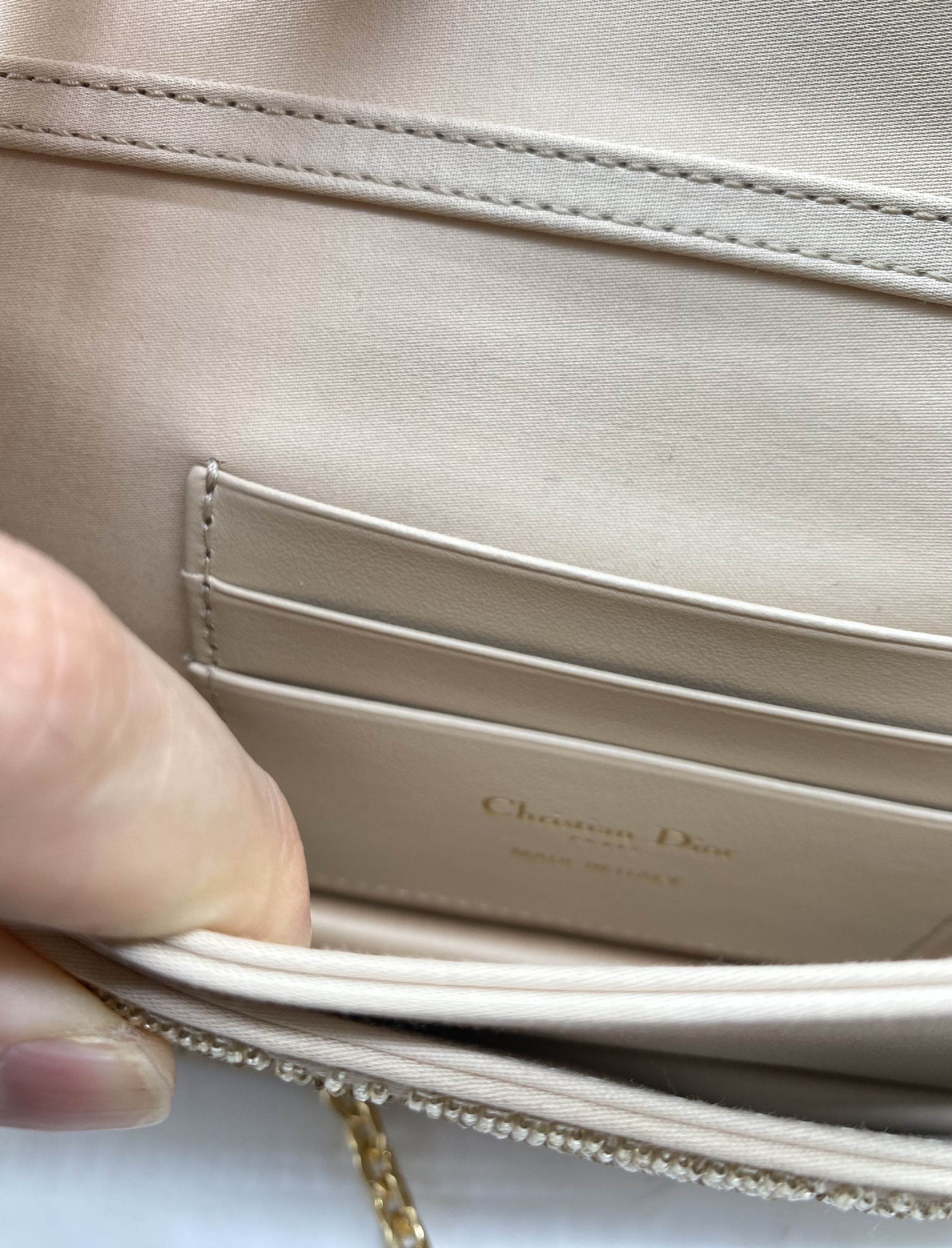 Cannage motif shoulder bag — view 7