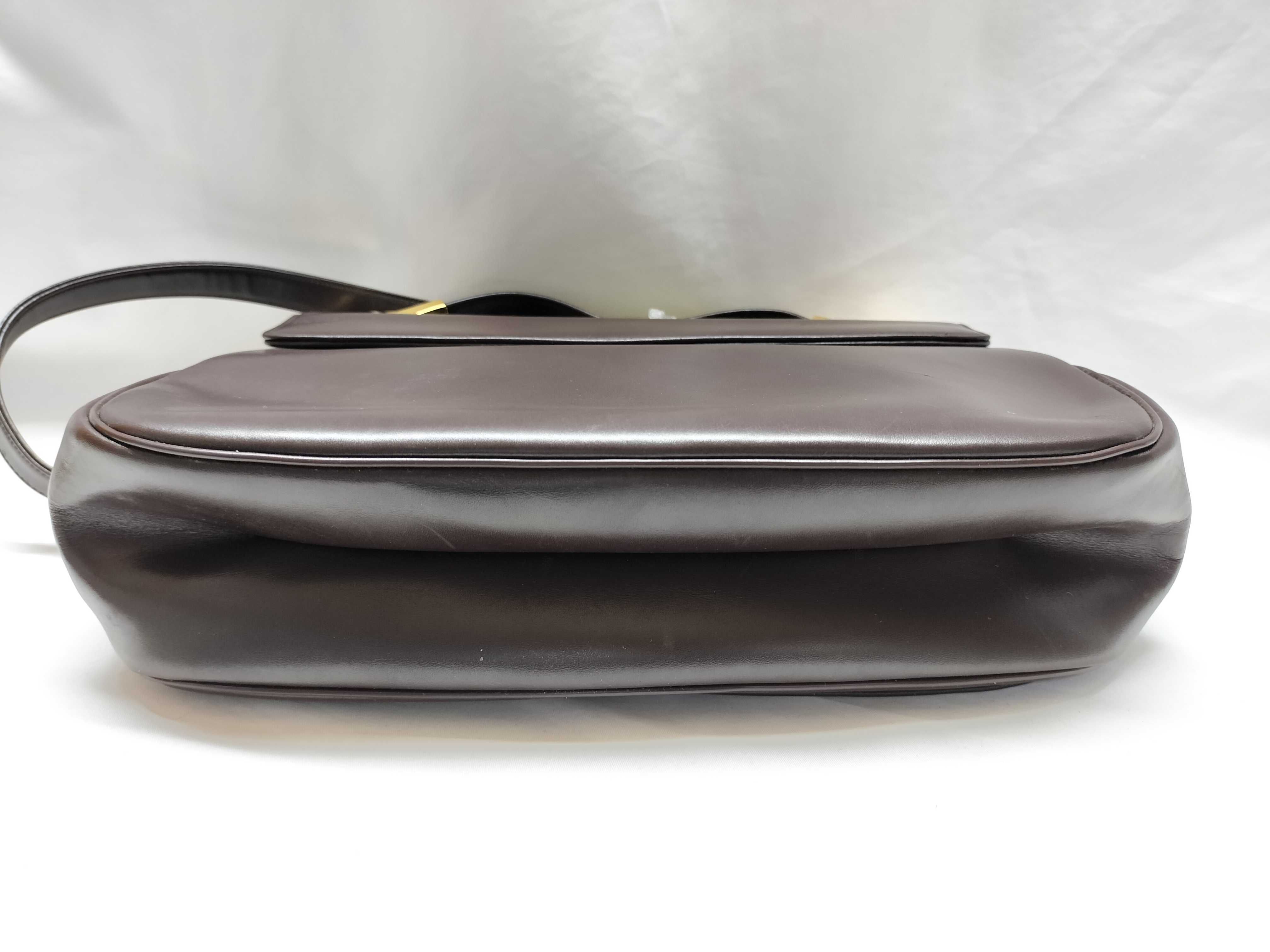 Vintage Leather Second/Shoulder 2-Way Bag Shoulder Bag — view 3