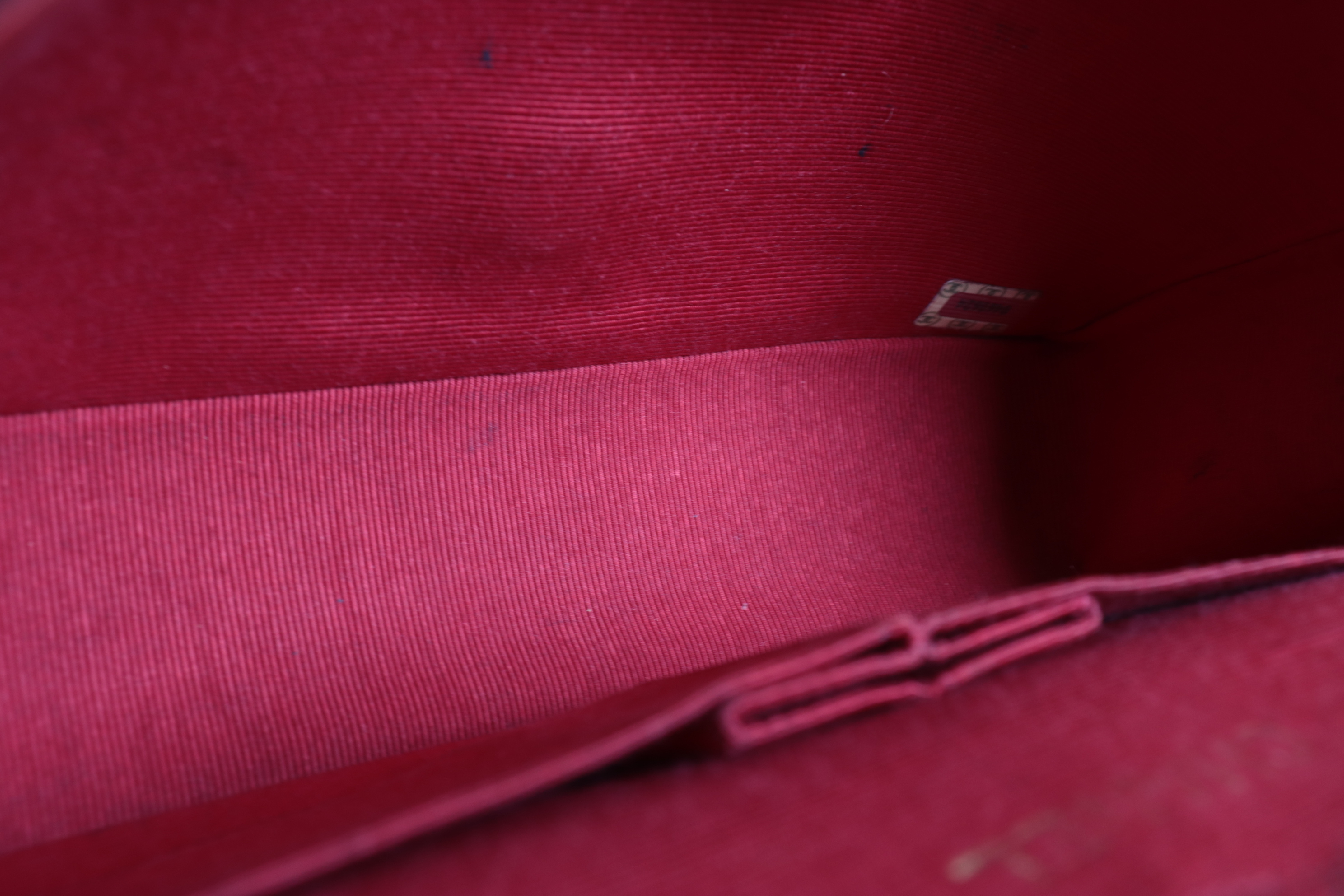 Double Flap 23 Cotton Shoulder Bag (Serial Number 0) — view 9