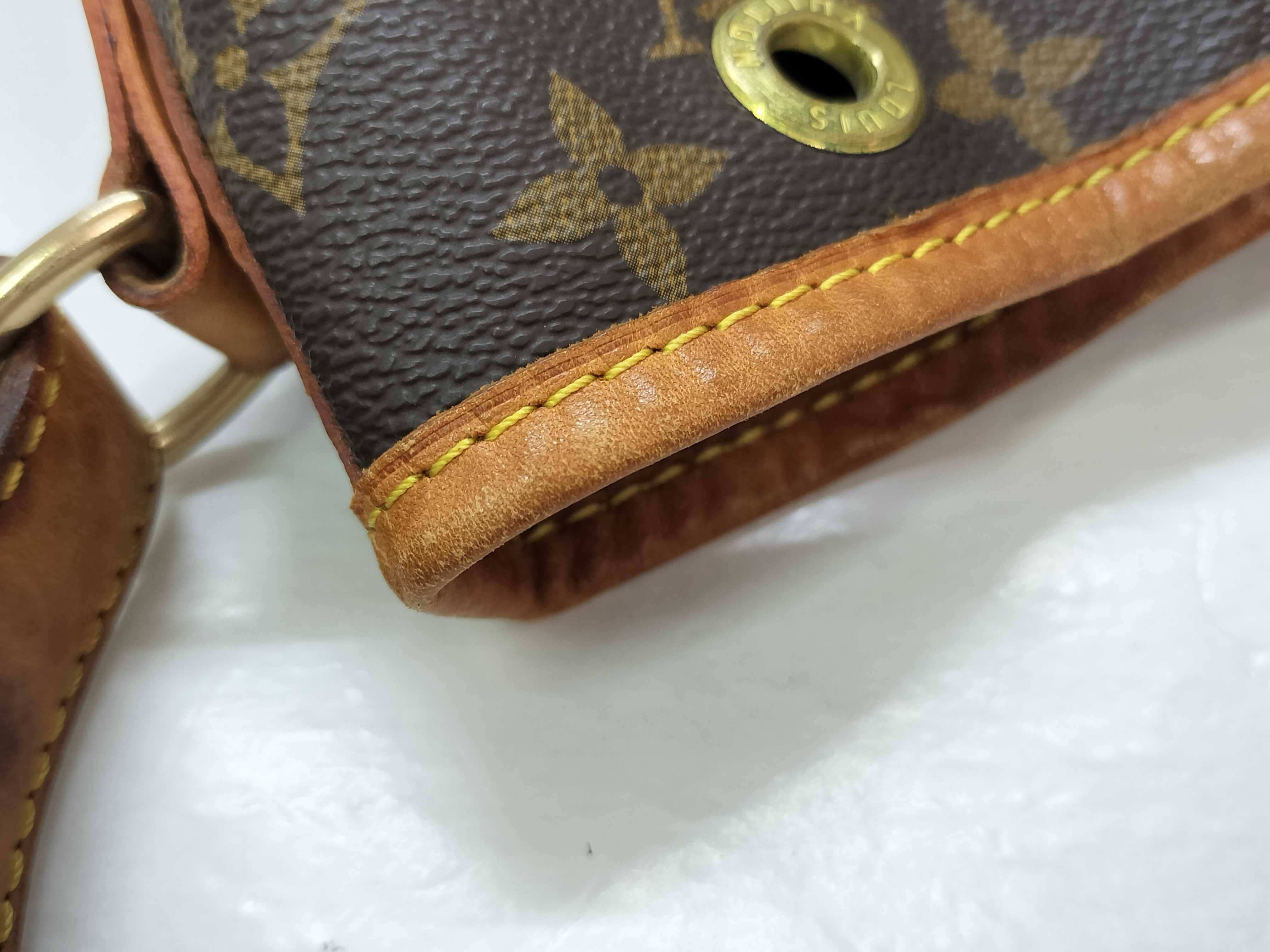 Monogram Louis Vuitton Petit Noé Monogram Shoulder Bag — view 11