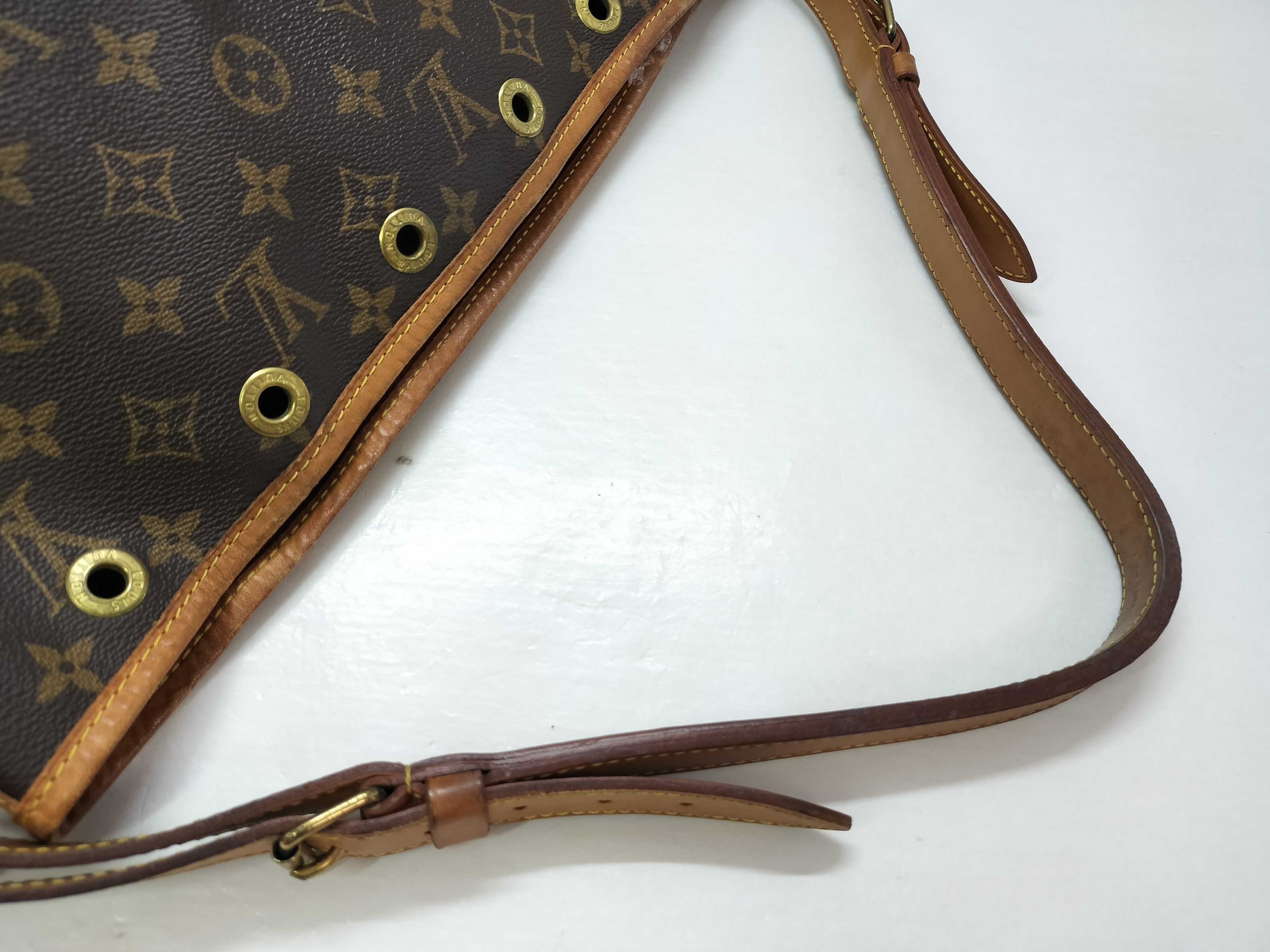 Monogram Louis Vuitton Petit Noé Monogram Shoulder Bag — view 3