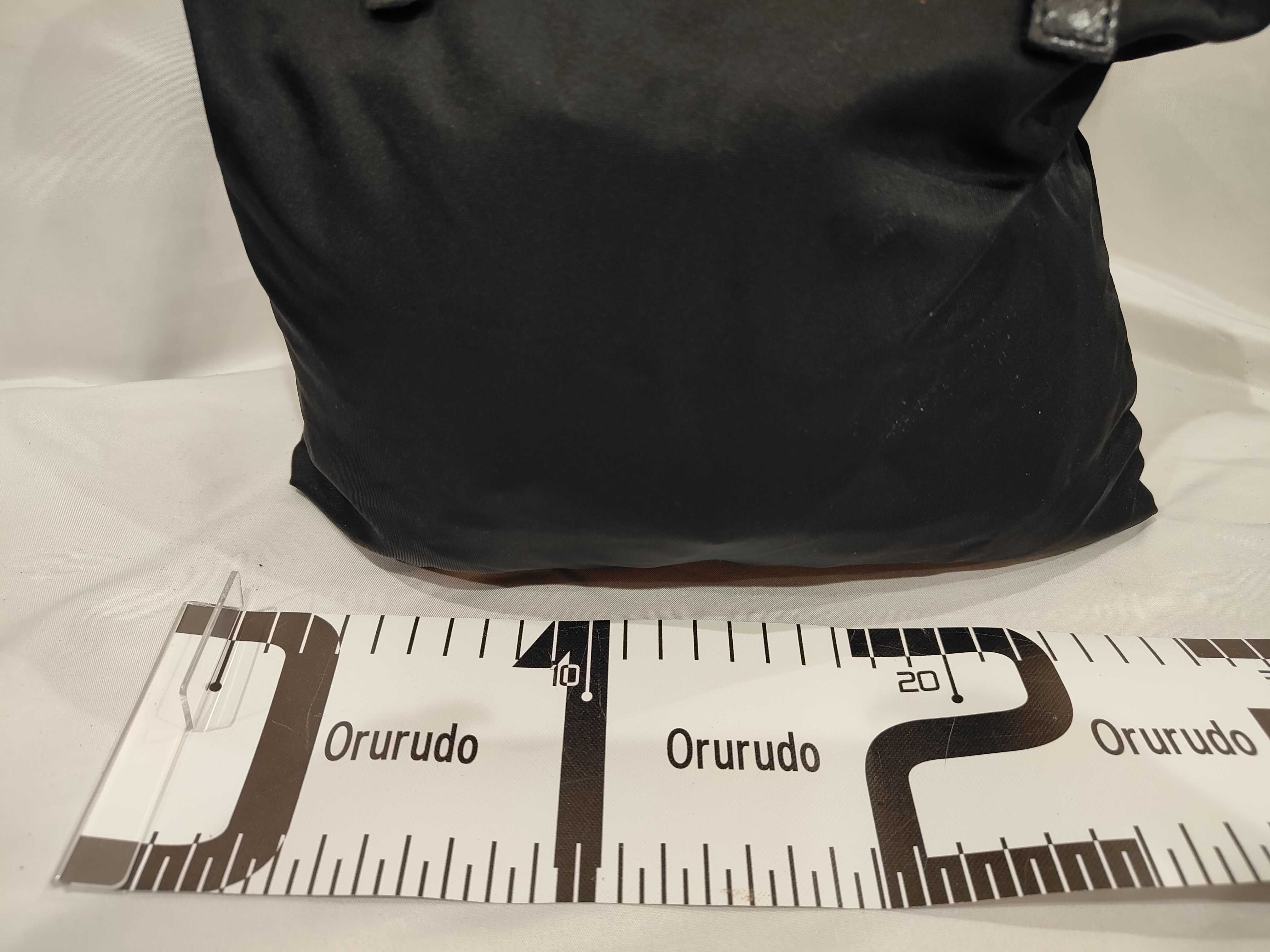 Nylon Handbag, Black Tote Bag — view 2