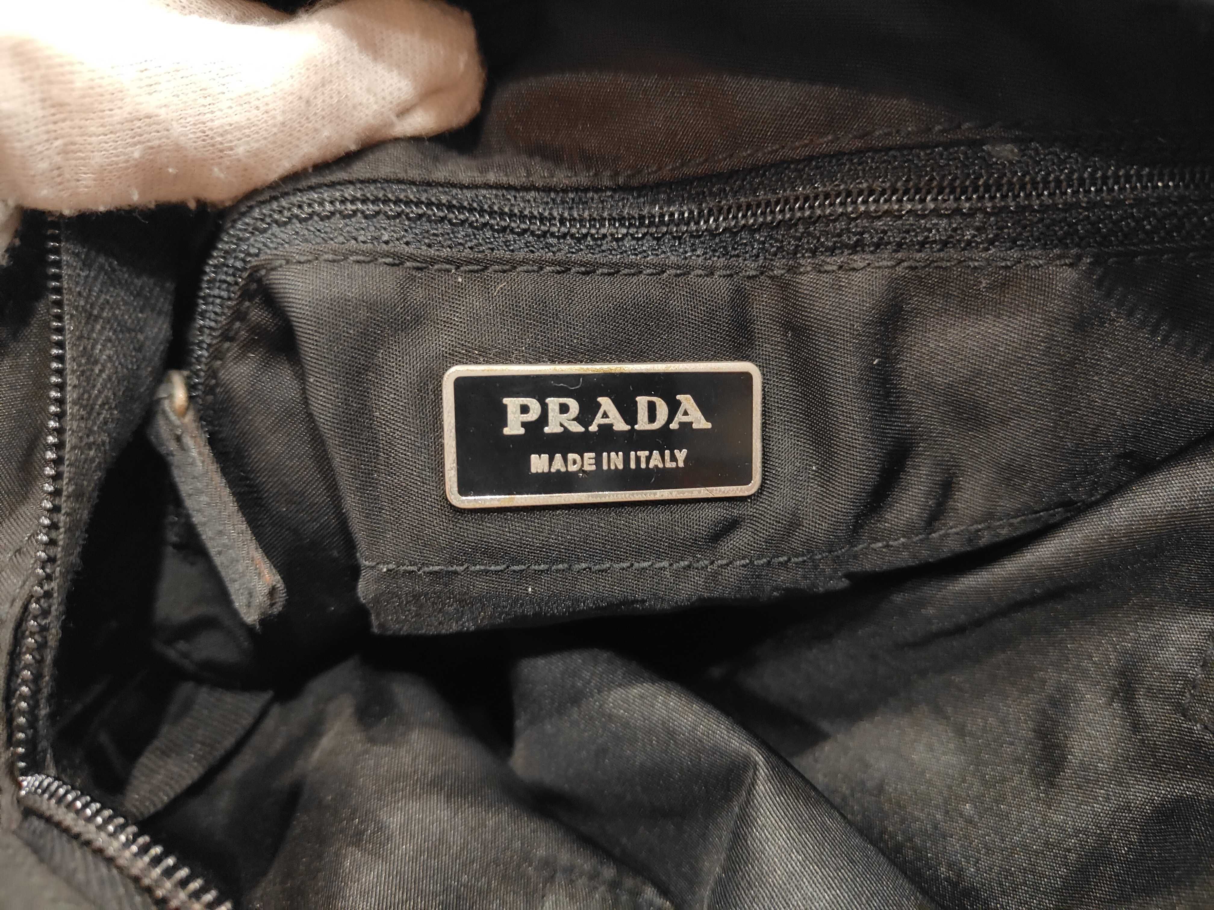 Nylon Handbag, Black Tote Bag — view 13