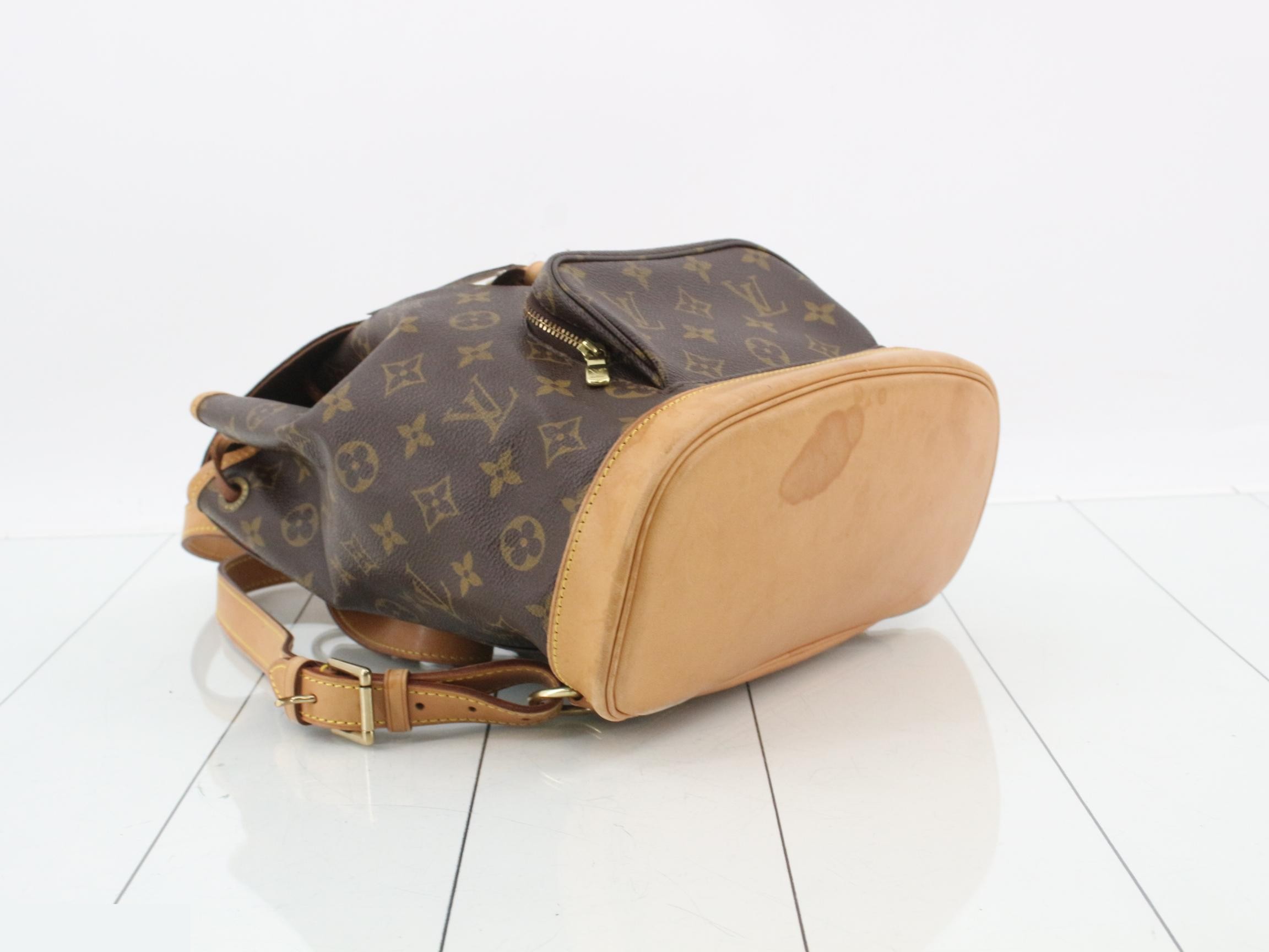 M51136 Montsouris MM Backpack, Monogram Brown — view 5