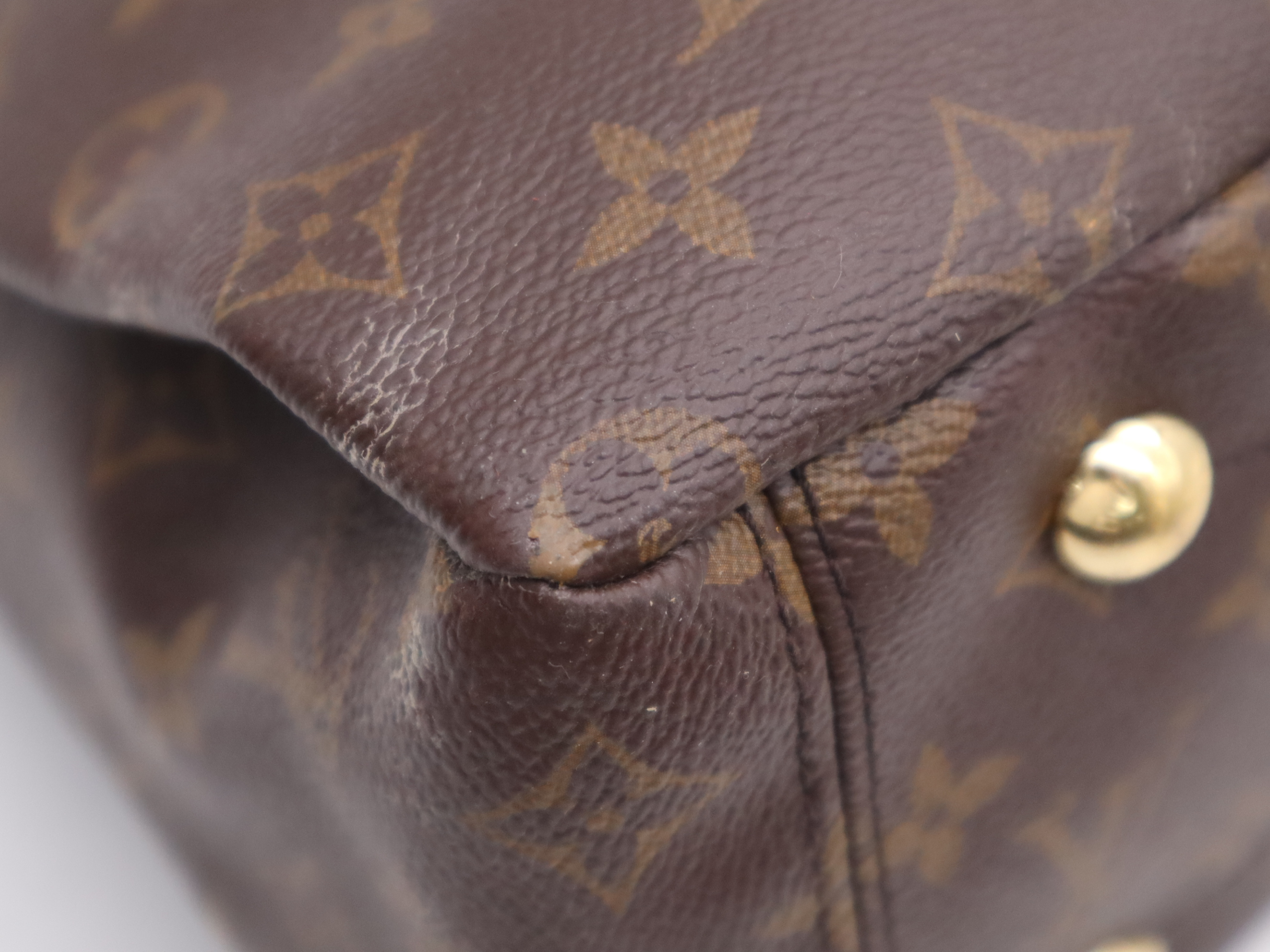 M40468 Monogram Pallas Rose Ballerine Handbag with Shoulder Strap — view 11