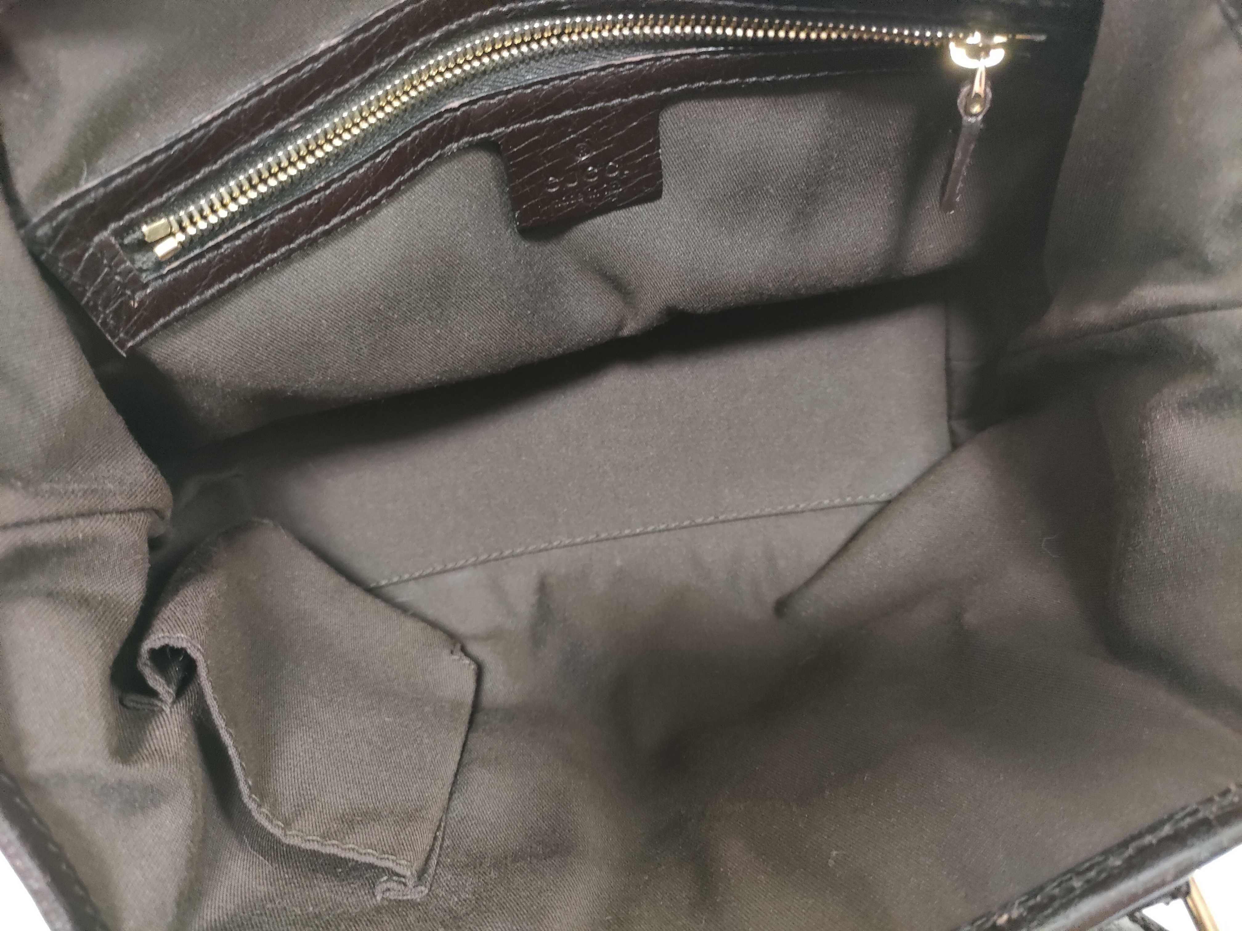 GG Canvas Tote Bag, Beige x Sherry Handbag — view 6