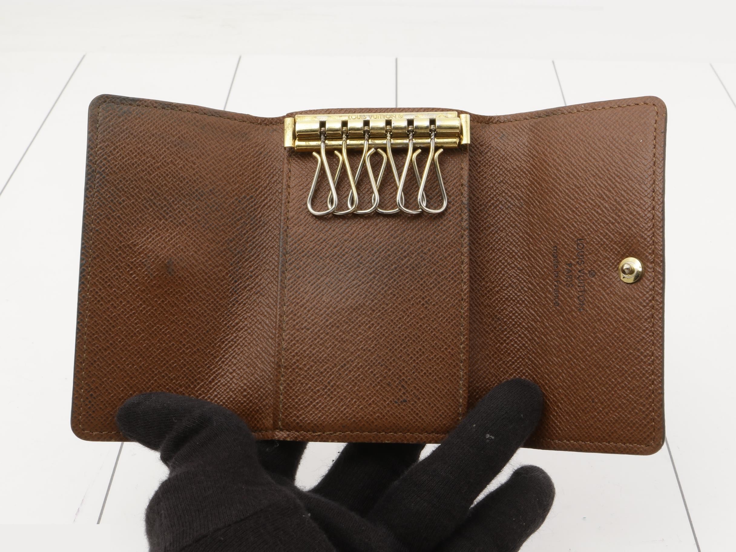 M62630 Multicles 6 Key Case, Monogram Brown — view 4