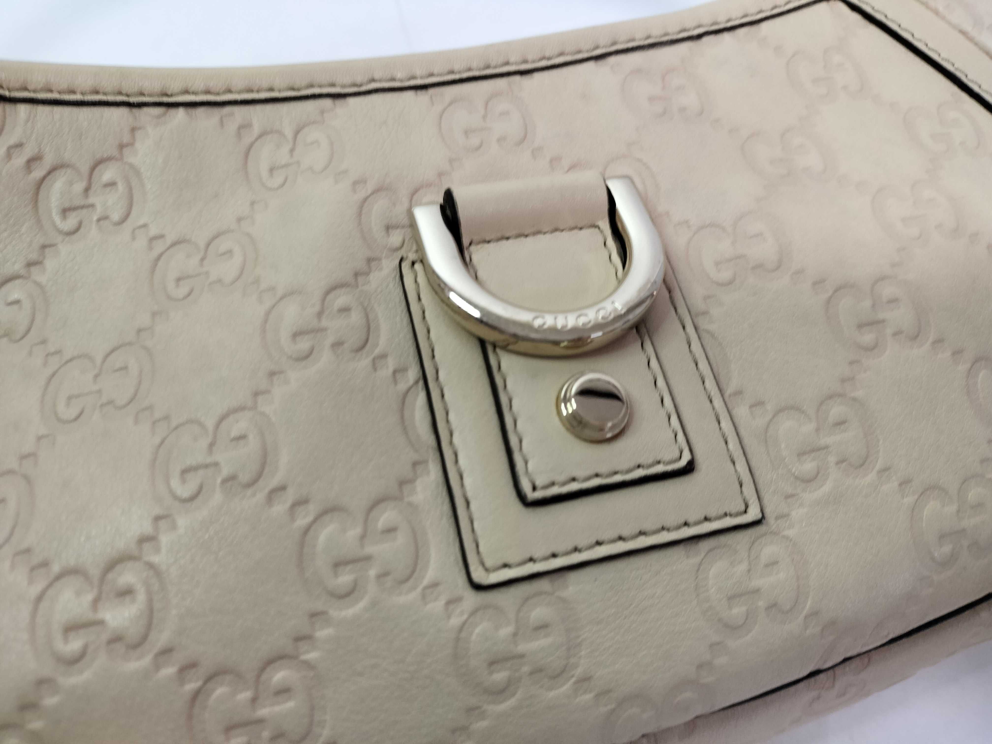 Guccissima Leather Handbag, Beige, 130939 Handbag — view 12