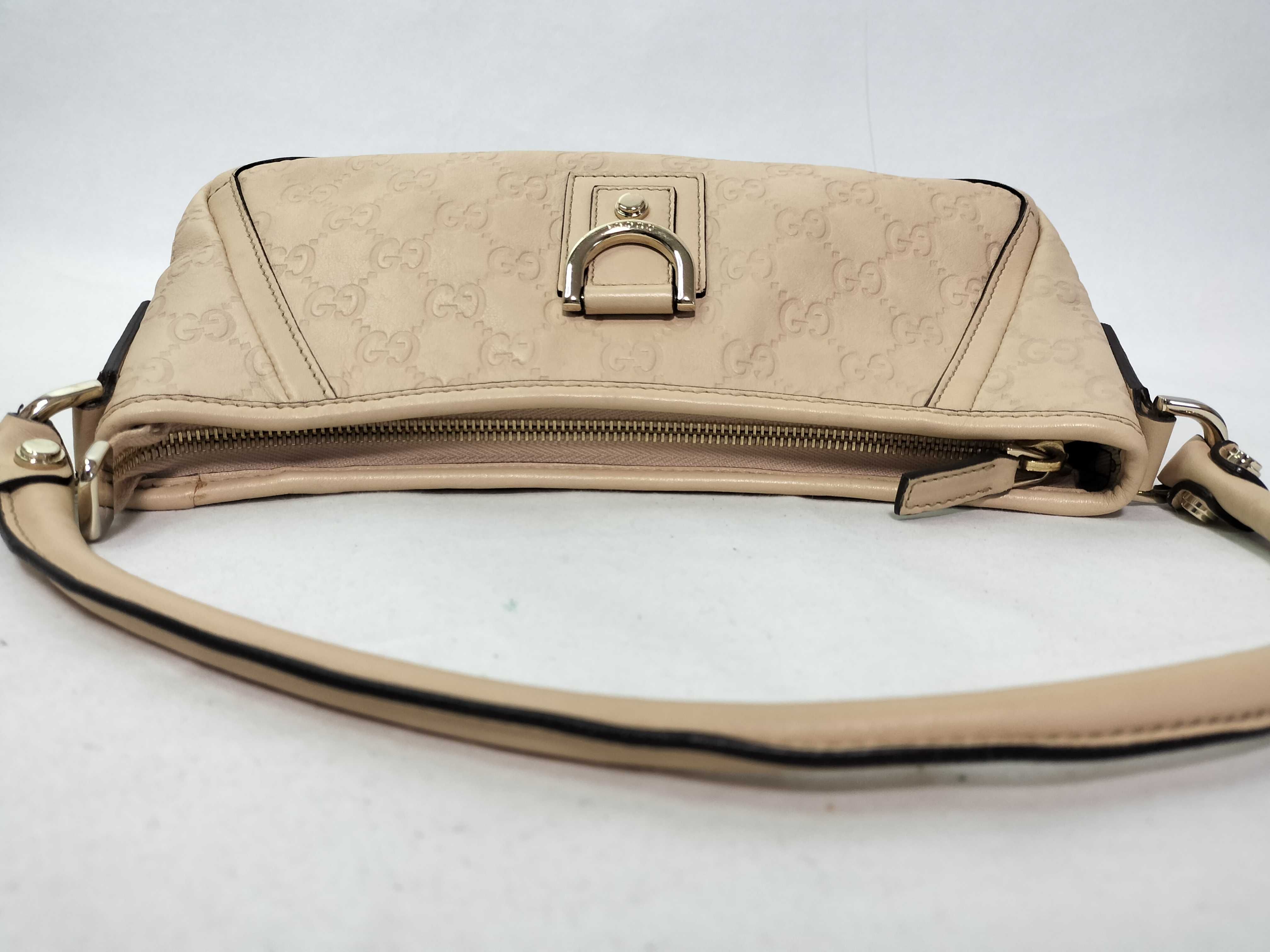 Guccissima Leather Handbag, Beige, 130939 Handbag — view 13
