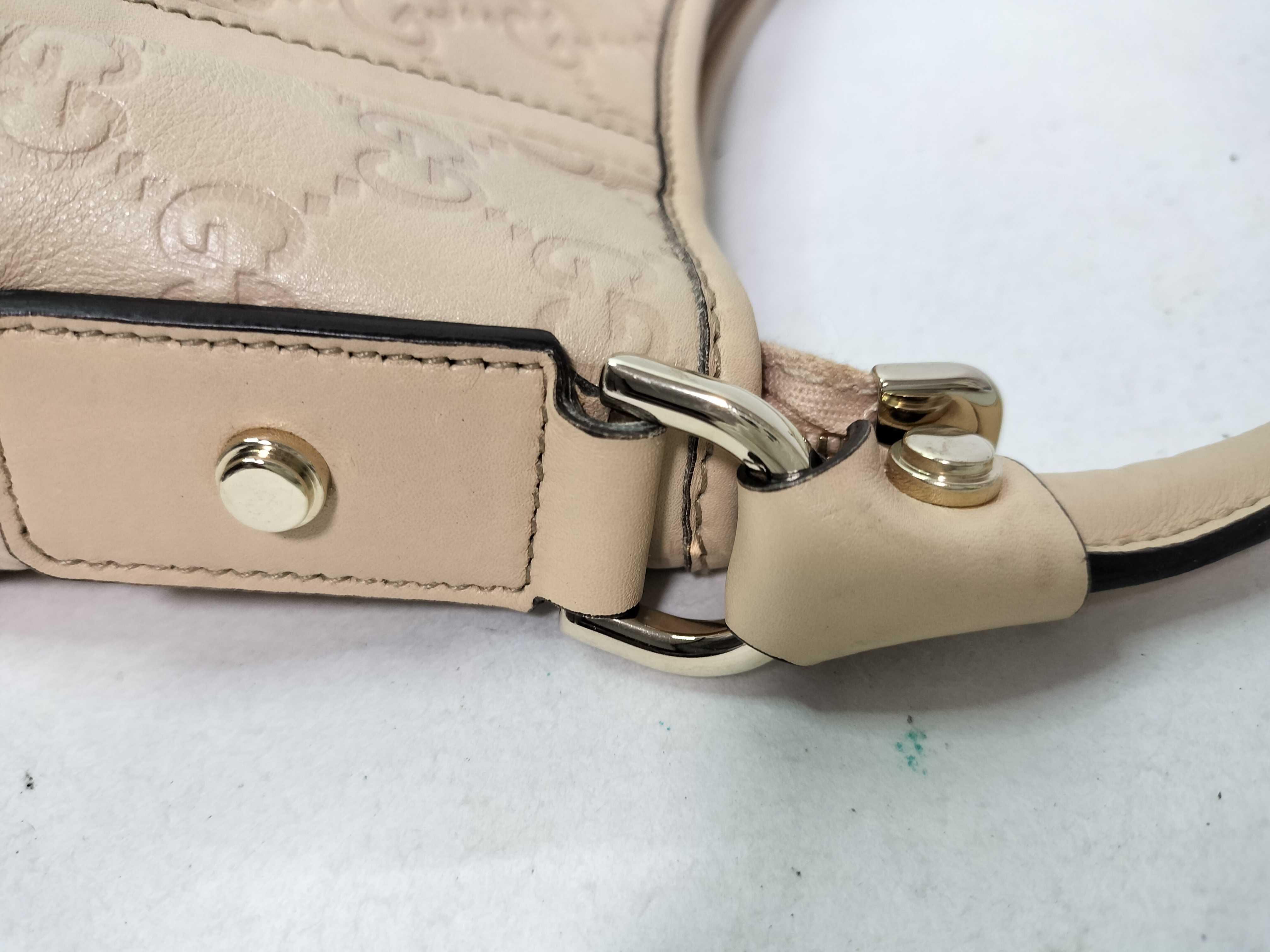 Guccissima Leather Handbag, Beige, 130939 Handbag — view 8