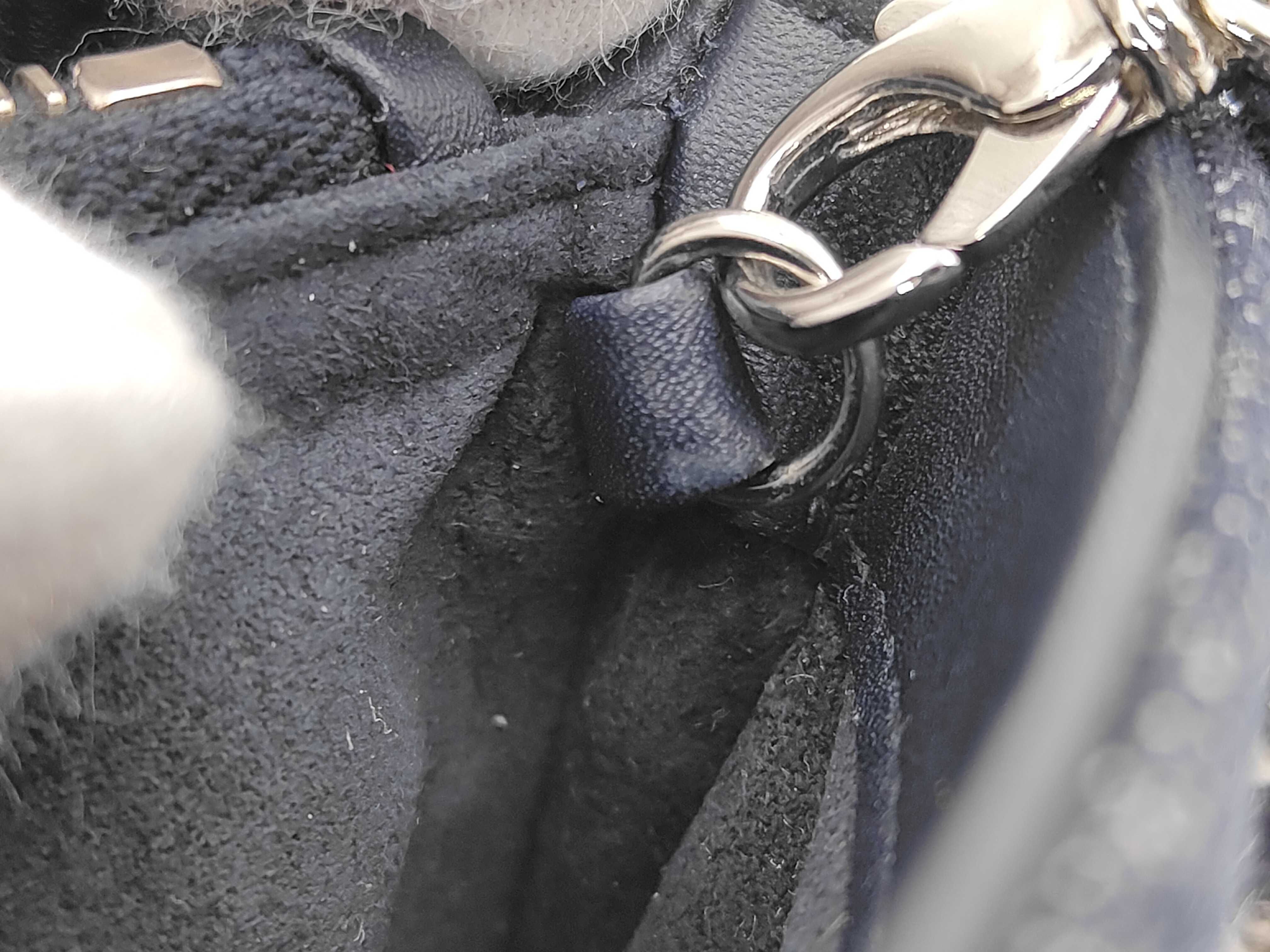 Deauville Denim Chain Shoulder Bag — view 12