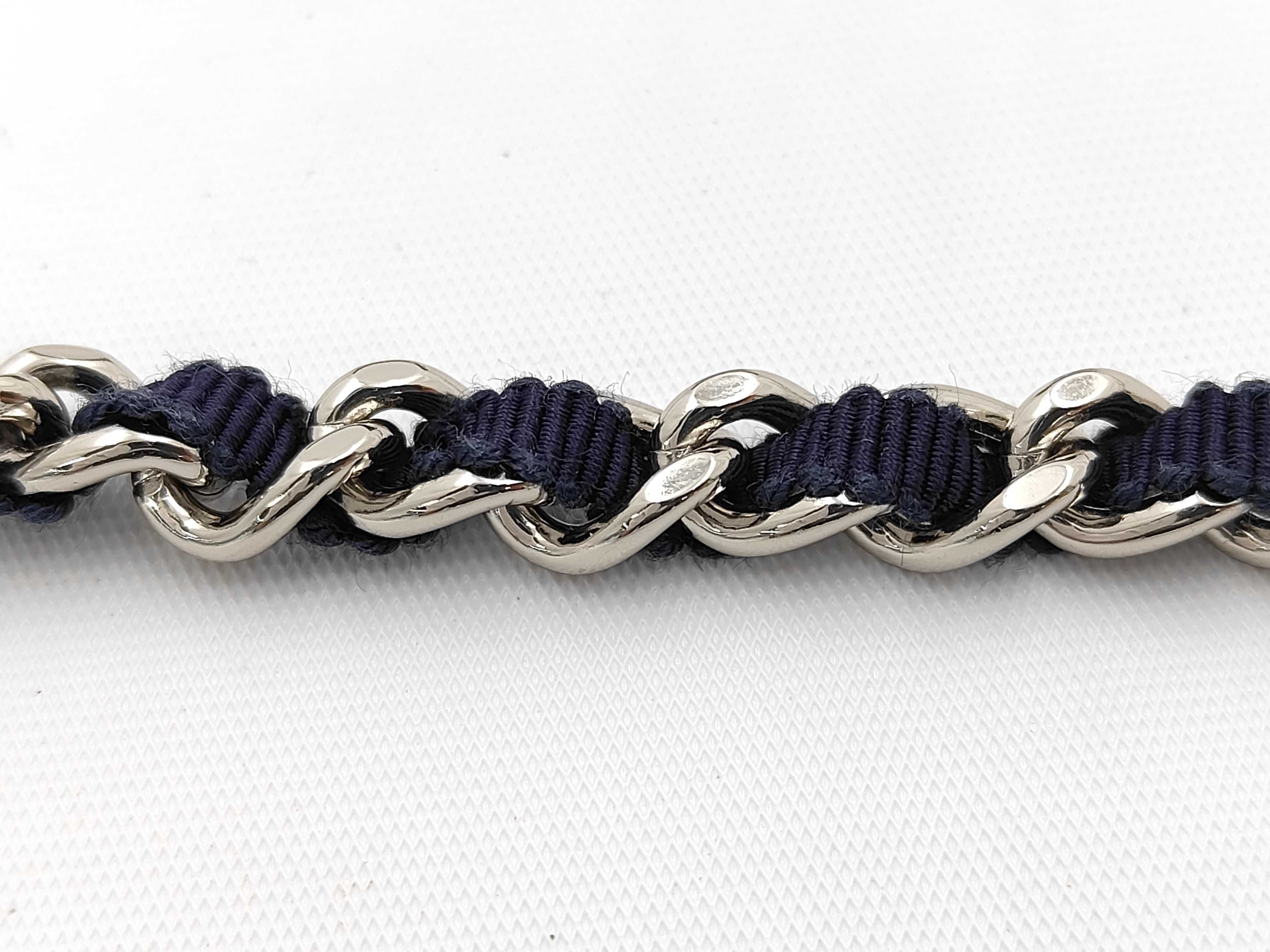 Deauville Denim Chain Shoulder Bag — view 4