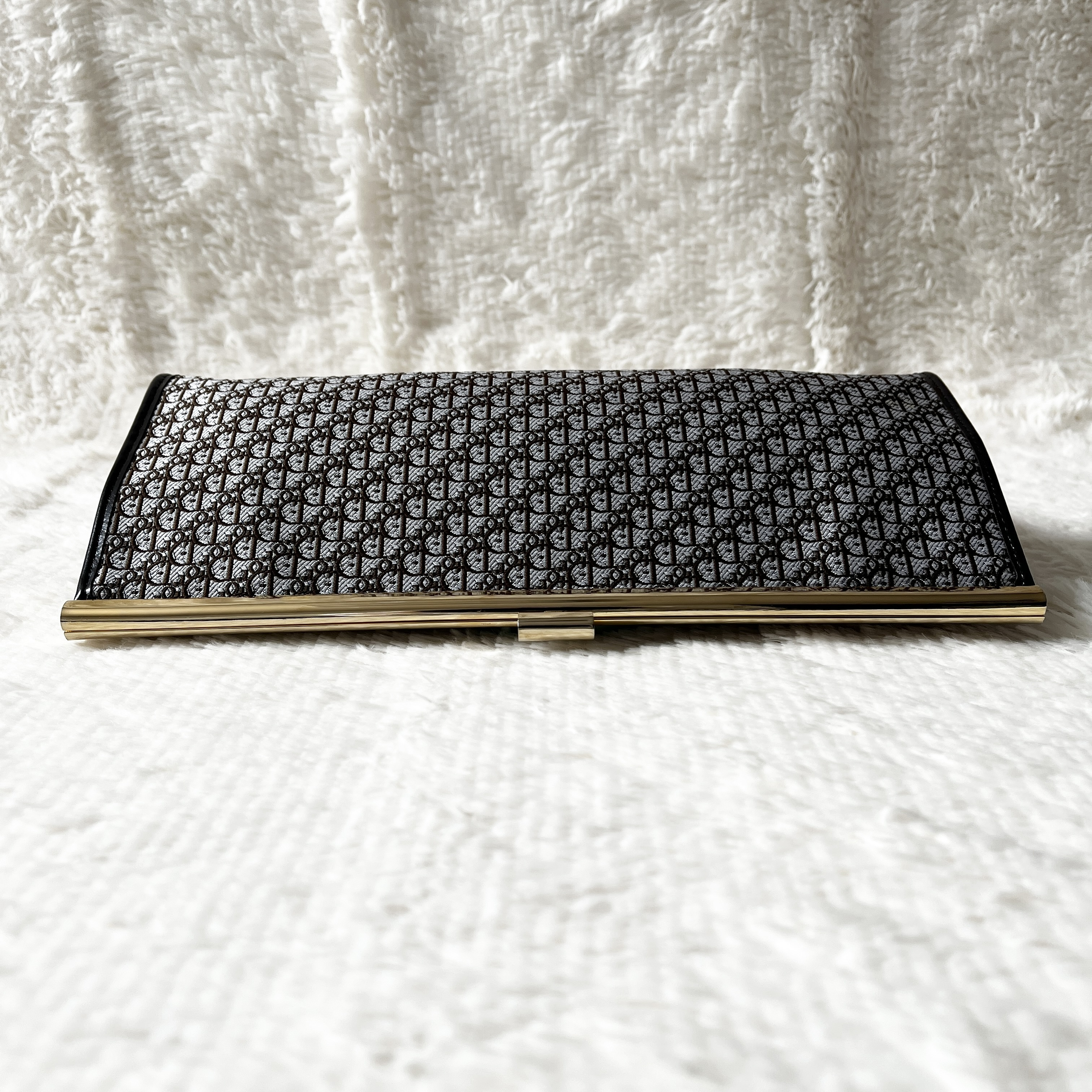 Trotter Clutch Bag with Gold Hardware — view 6