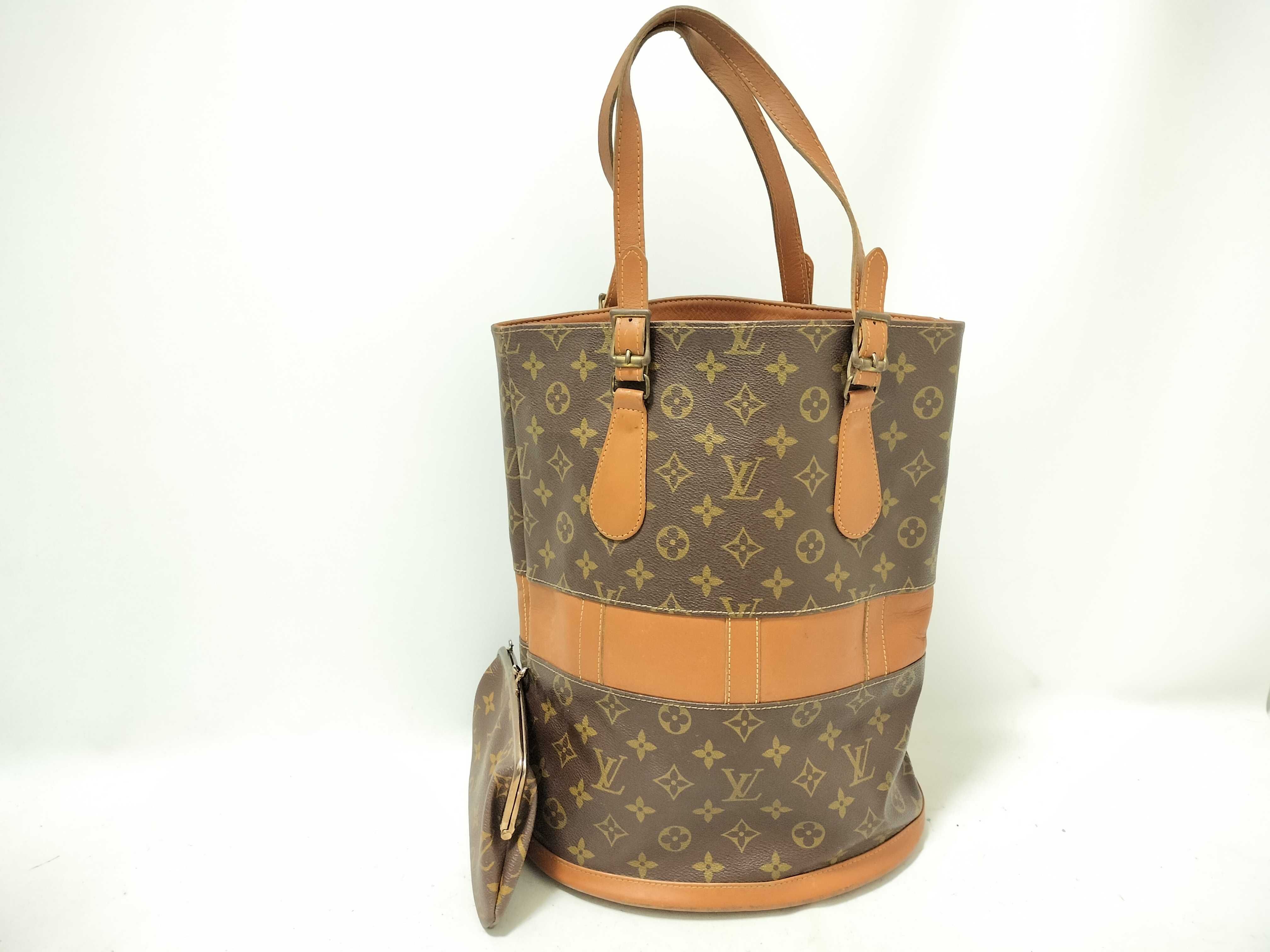 Monogram Tote Bag (Bucket GM/USA Limited Edition)