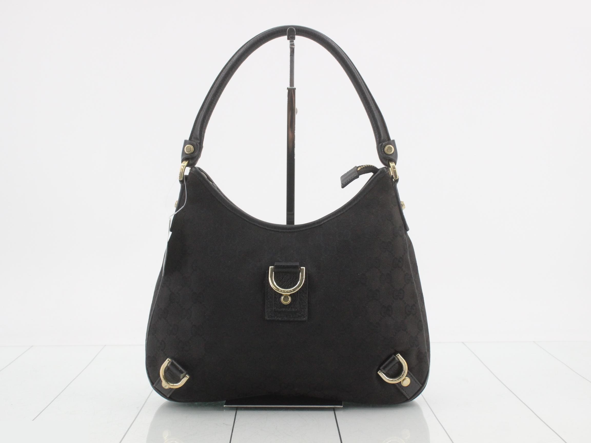 Abbey GG Canvas One-Shoulder Bag 130738